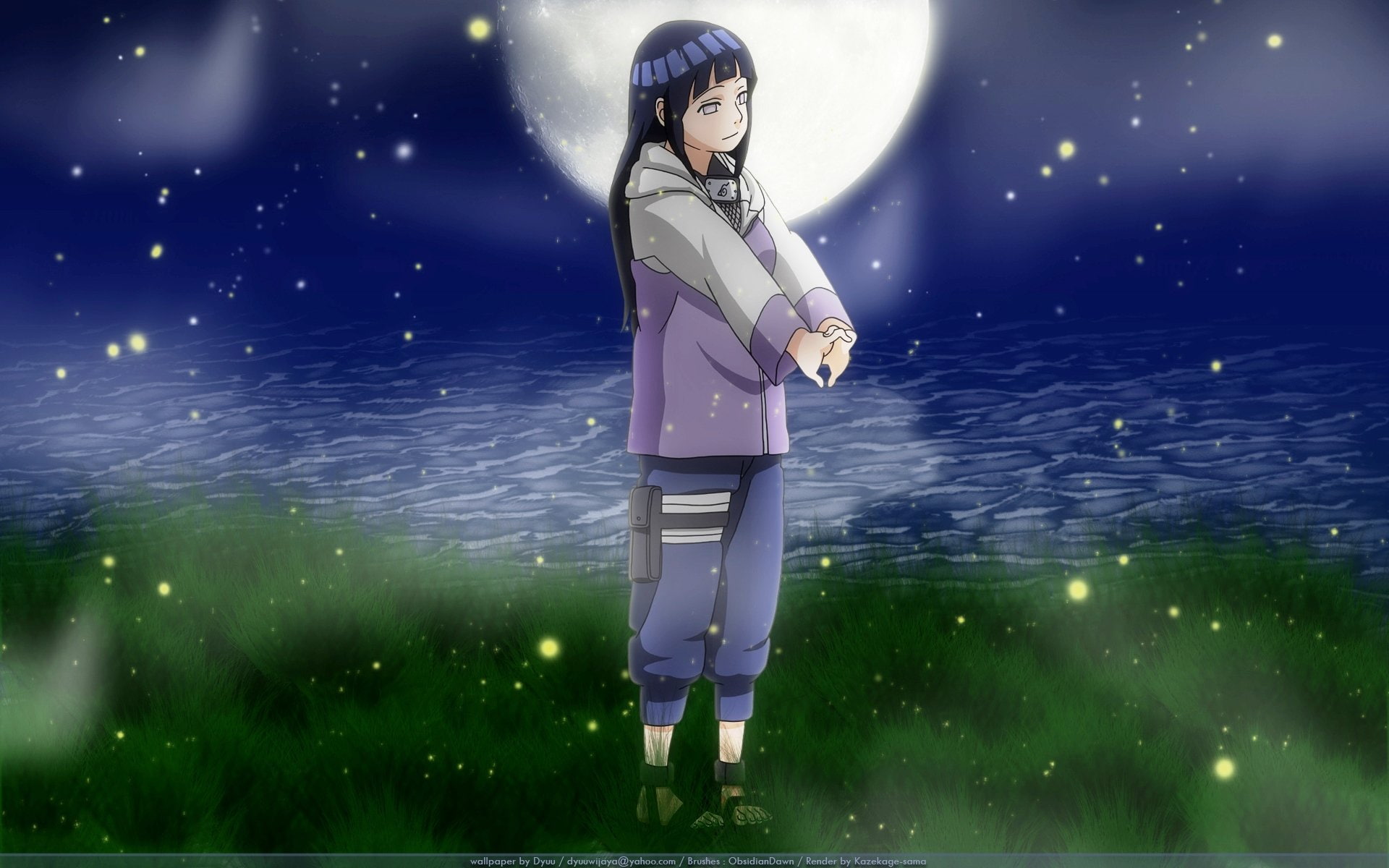 Naruto, Anime, Hinata Hyūga, 1080P, HD Wallpaper
