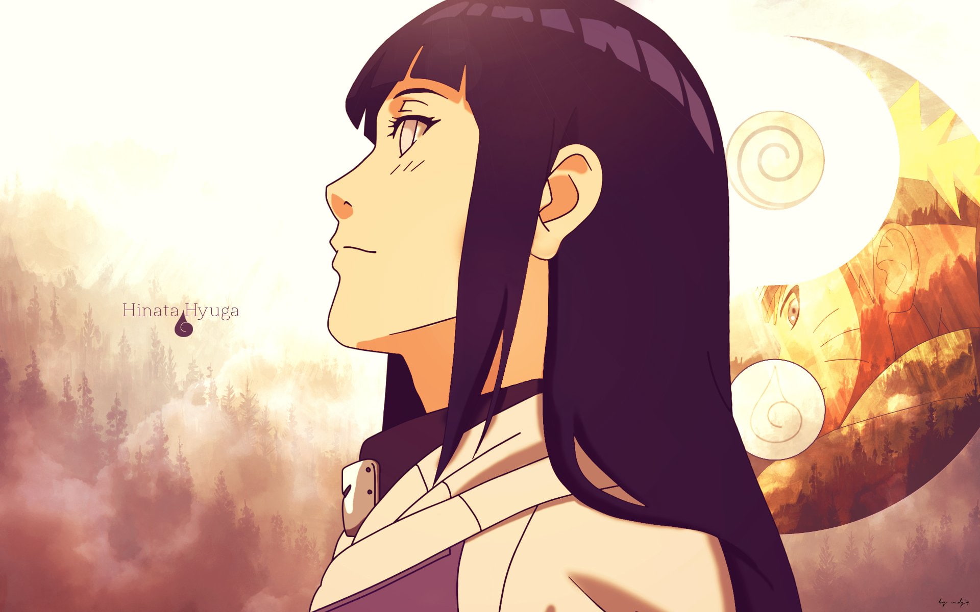 Anime, Naruto, Hinata Hyūga, 1080P, HD Wallpaper