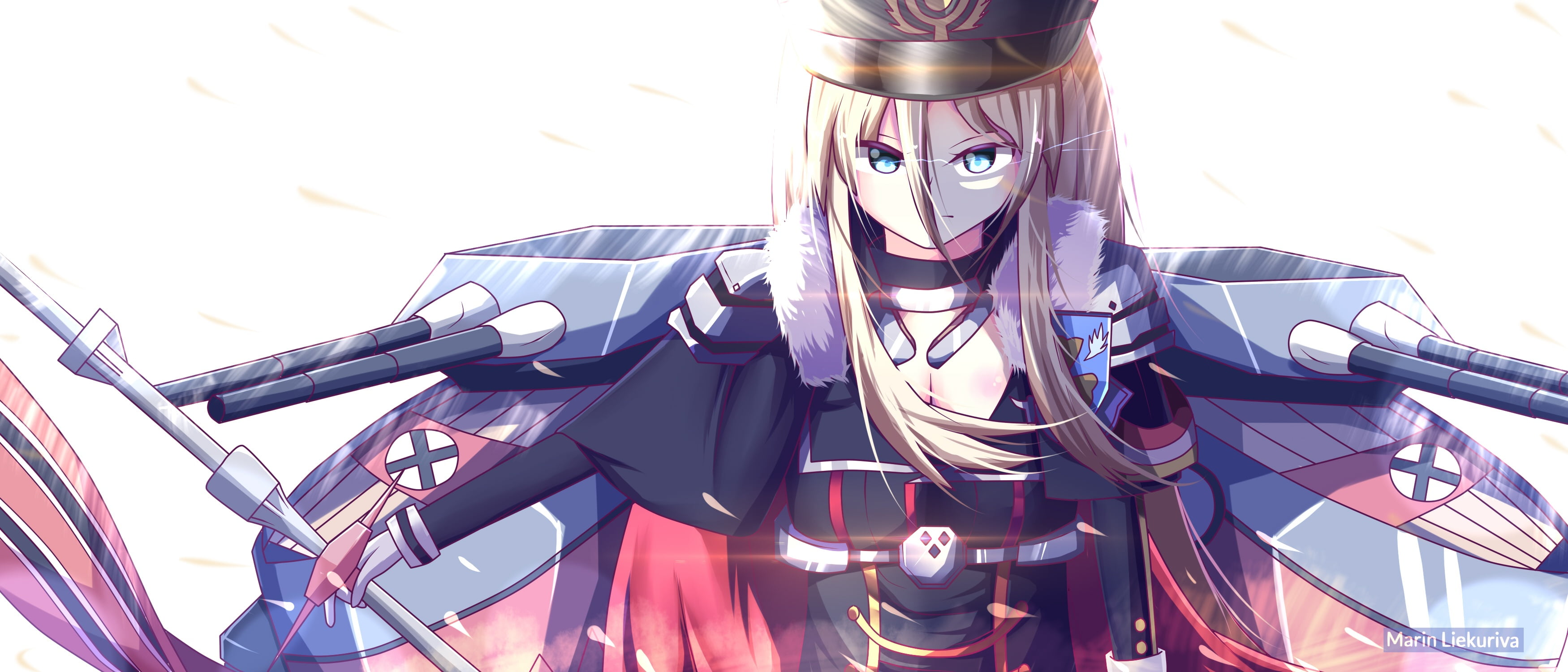 Anime, Bismarck (Azur Lane), Azur Lane, 2K, HD Wallpaper