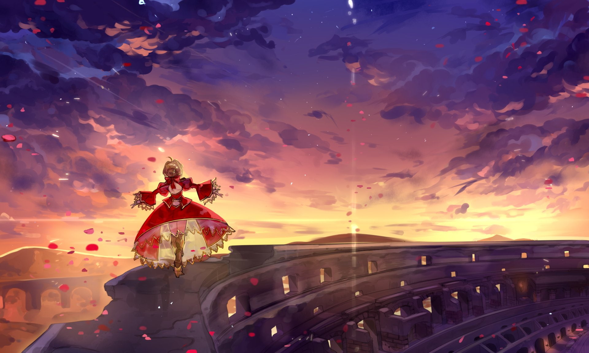 Fate Series, Nero Claudius, Fate/Extra, 1080P, HD Wallpaper