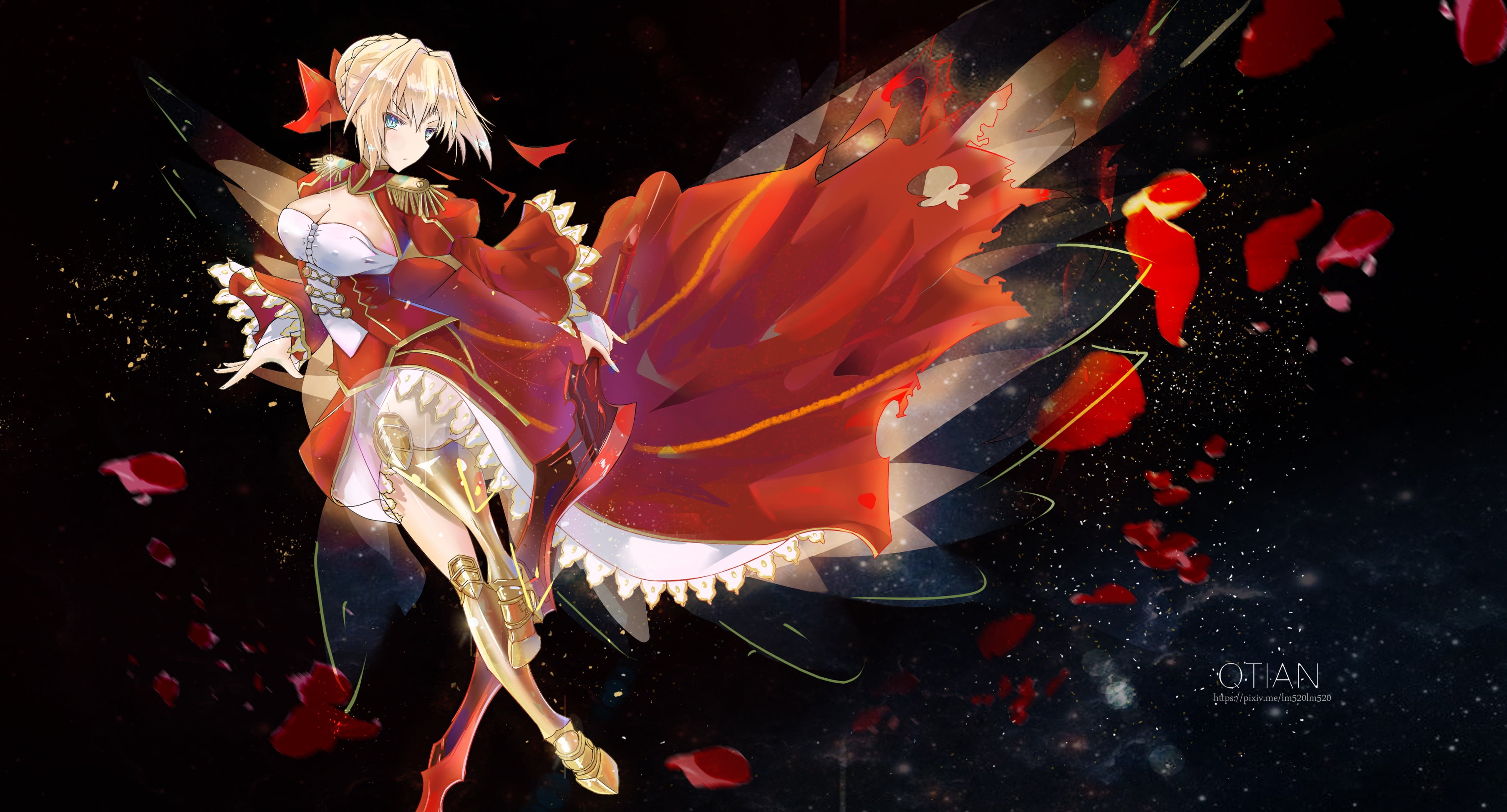 2K, Fate/Grand Order, Nero Claudius, Fate Series, HD Wallpaper
