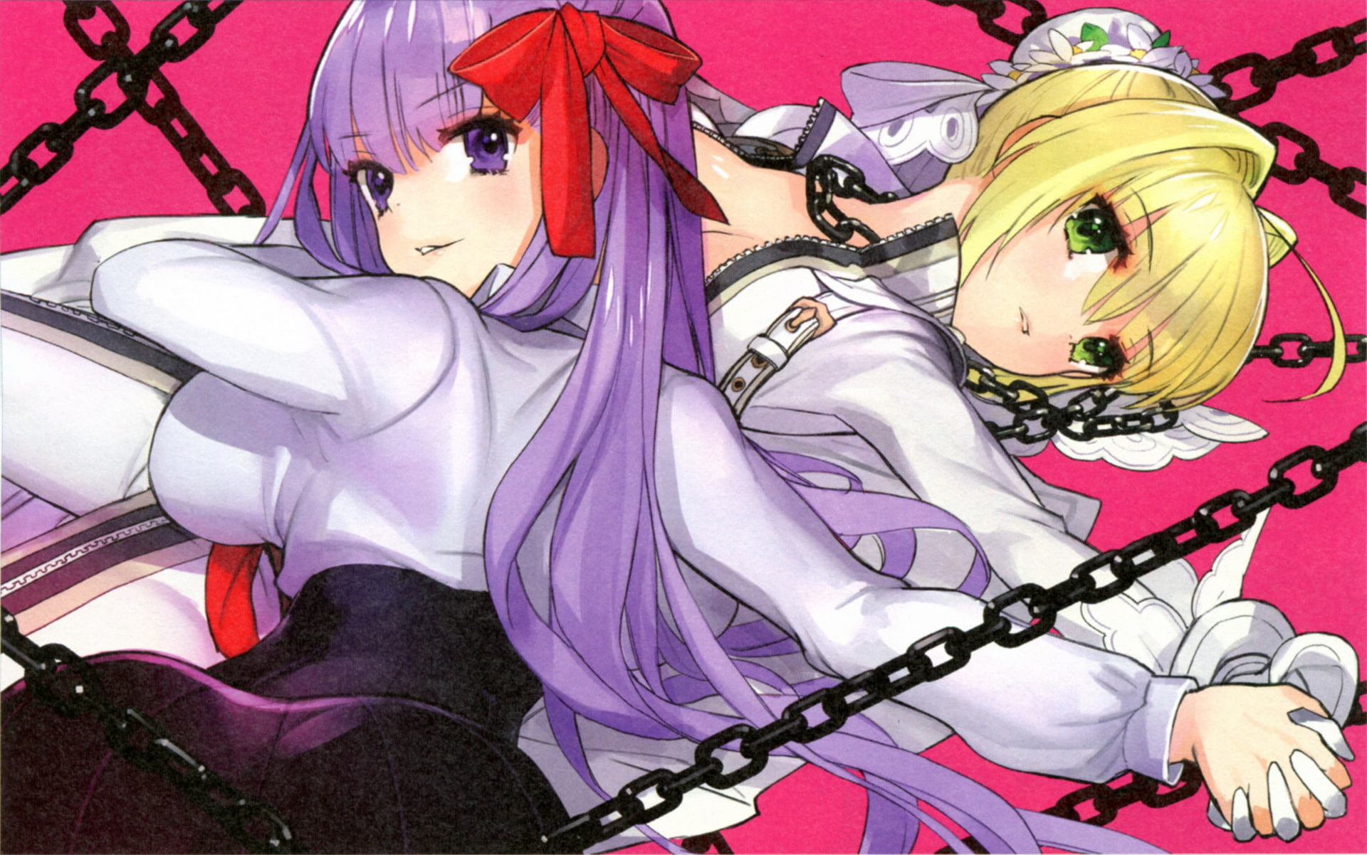 1080P, Nero Claudius, BB (Fate/Extra CCC), Anime, Fate/Extra CCC, HD Wallpaper