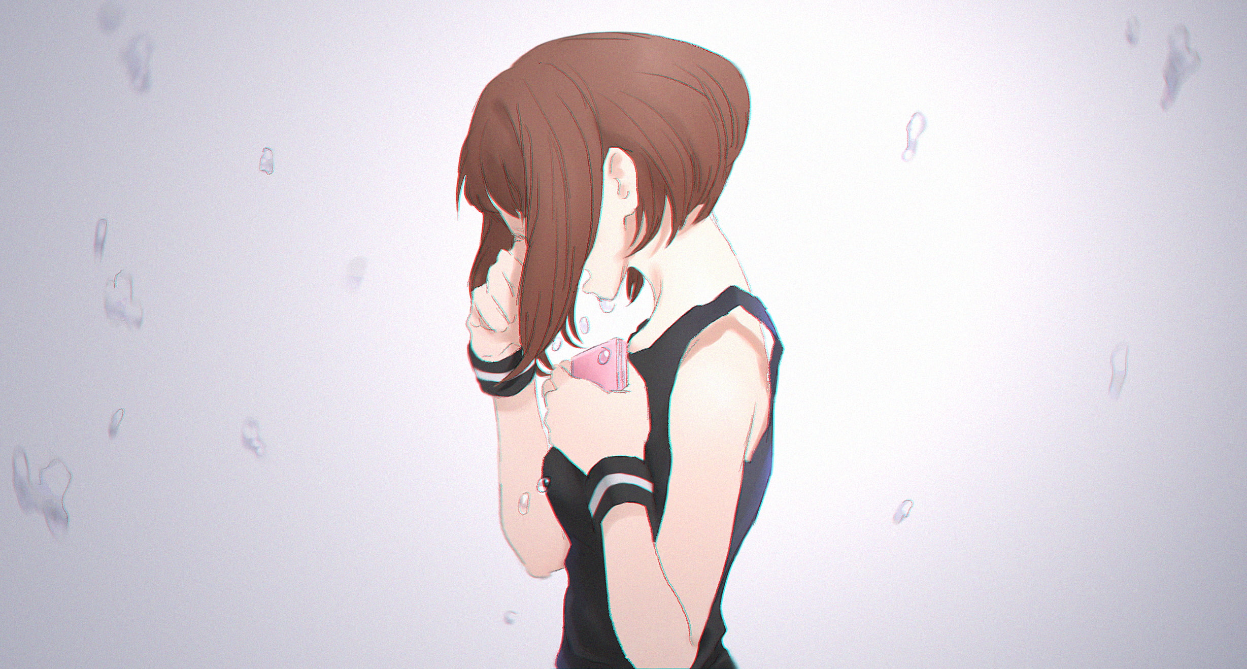 hero, 1080P, uraraka, pixiv, ochako, academia, boku, HD Wallpaper