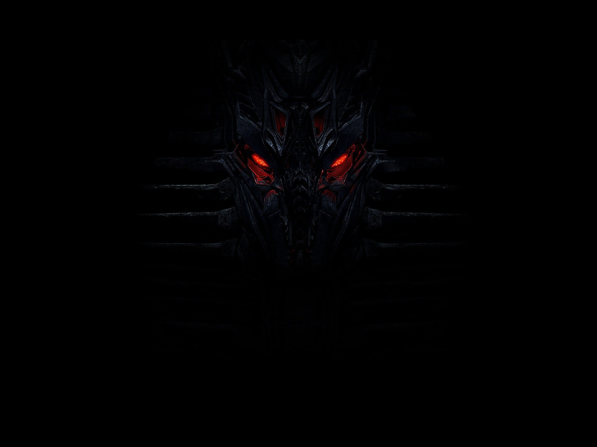 Transformers, nature, 1080P, movies, eyed, heat - temperature, indoors, black color, transportation, Transformers: Revenge of the Fallen, close-up, red, HD Wallpaper