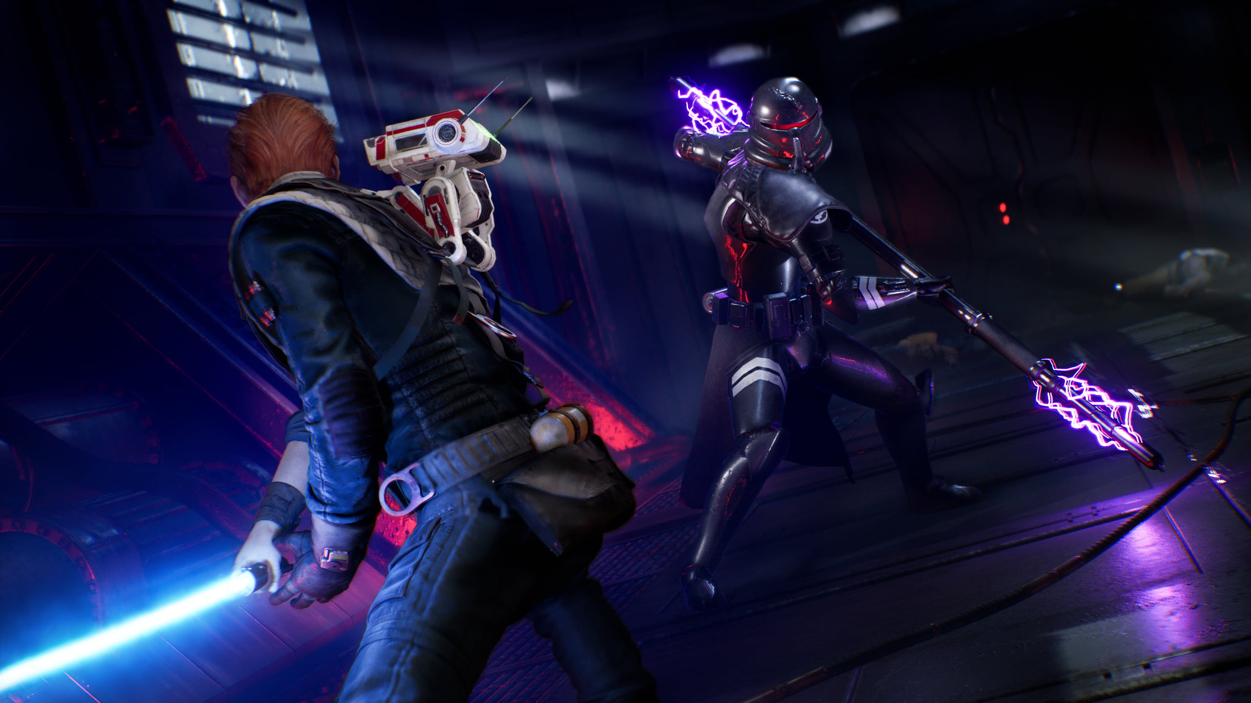 Star Wars, 2K, Cal Kestis, Star Wars Jedi: Fallen Order, Lightsaber, HD Wallpaper