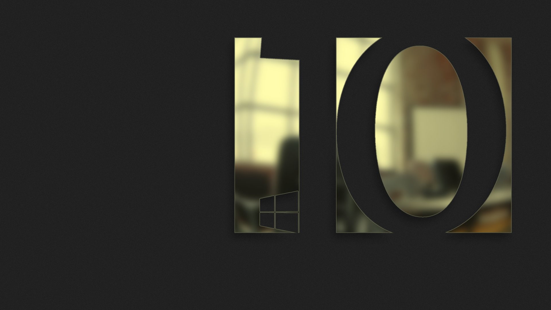 Windows, Logo, Windows 10, 1080P, Dark, Minimalist, HD Wallpaper