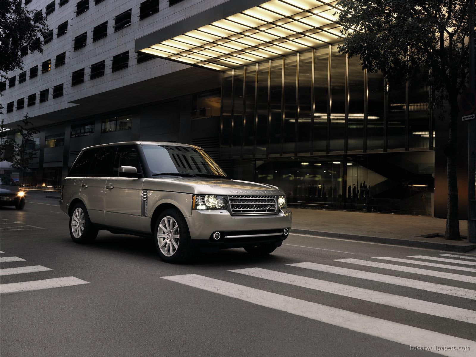 range, land, suv, land rover, rover, 2010, 720P, cars, silver, HD Wallpaper