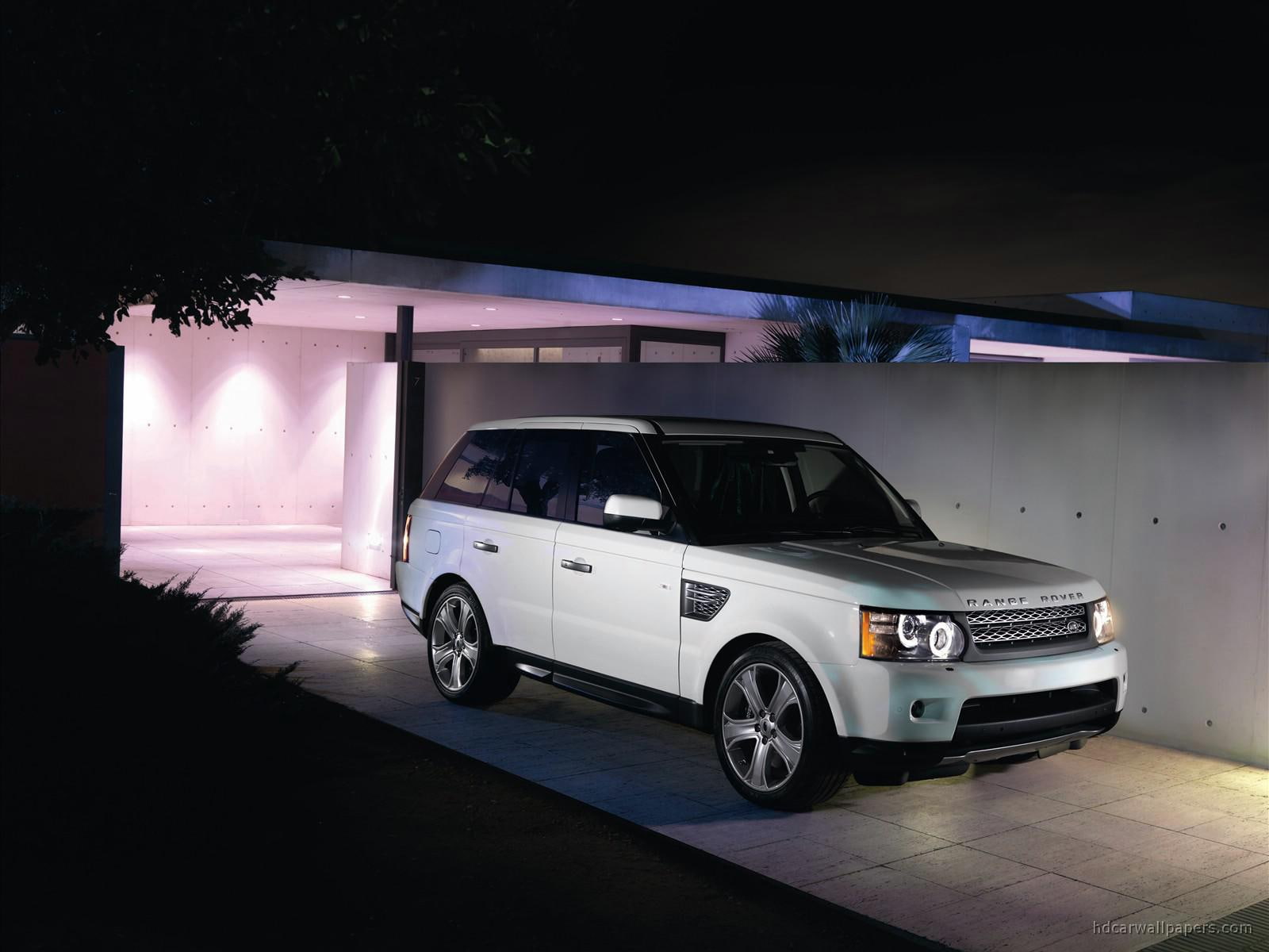 rover, cars, 2010, l, range, 720P, land, white, sport, land rover, HD Wallpaper