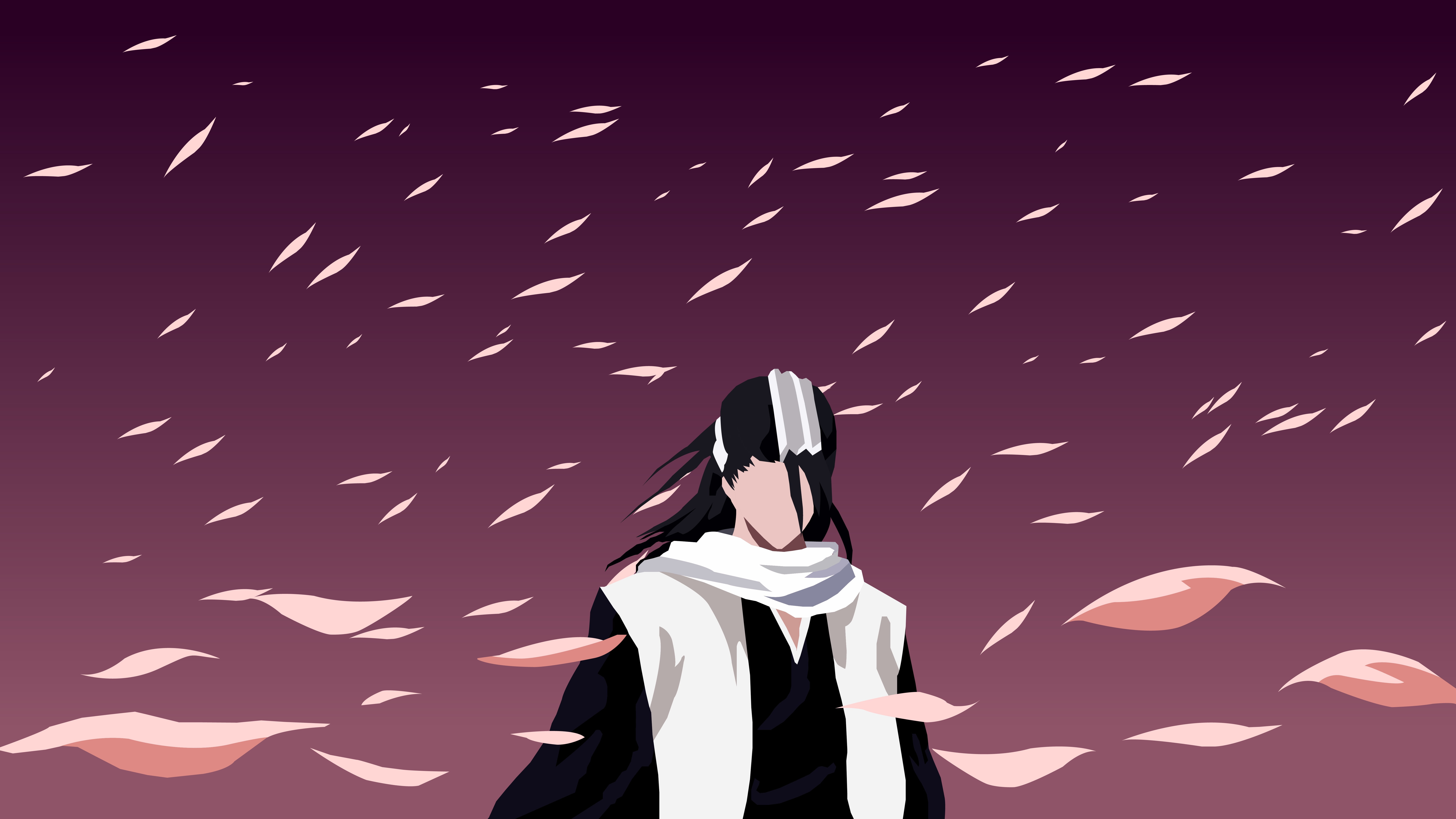 Bleach, Byakuya Kuchiki, Bankai, 8K, HD Wallpaper