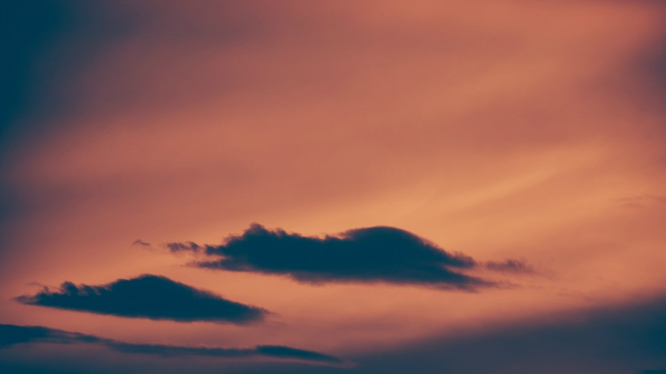 orange sky, 720P, sunset, nature, skyscape, sky, HD Wallpaper