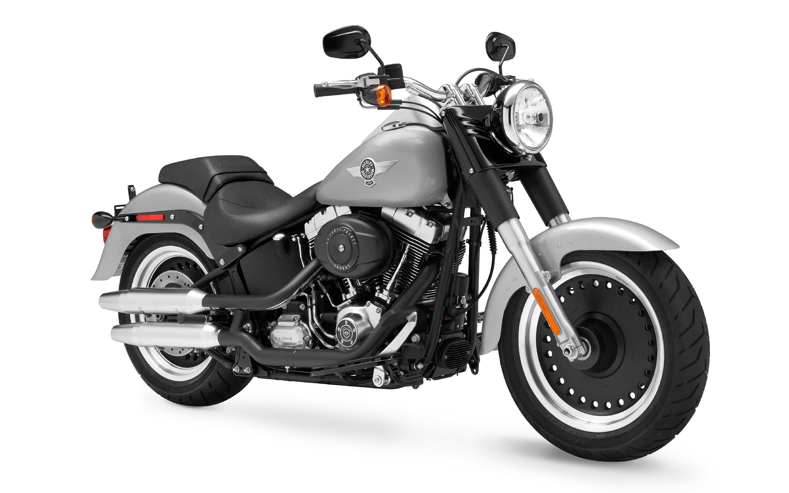 fat, harley, 2K, Motorcycles, Harley Davidson, davidson, boy, HD Wallpaper