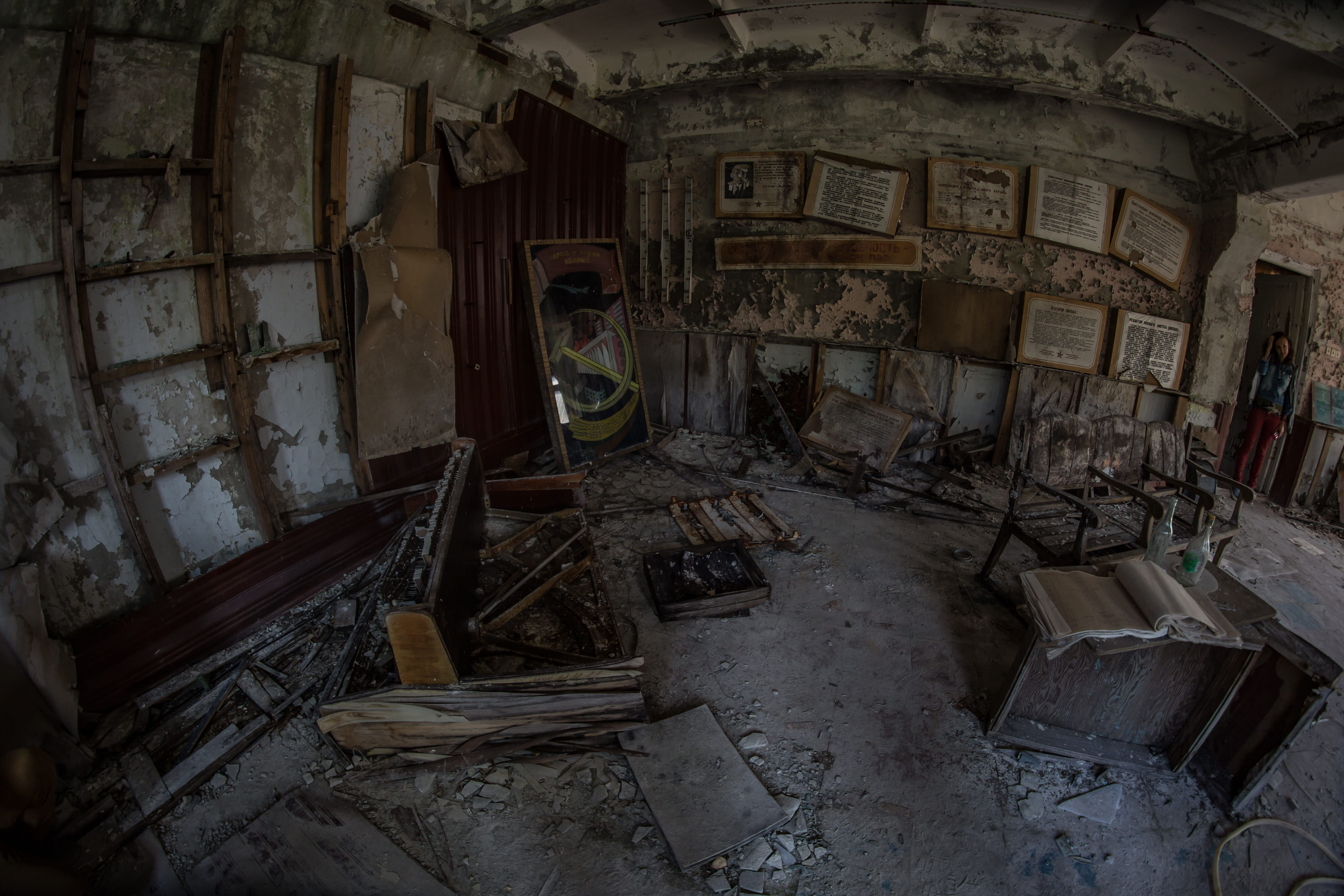 ruined, pforphoto, history, no people, weathered, russianmemes, architecture, indoors, exclusion zone, built structure, broken, nuclear, russia, ukraine, HD Wallpaper