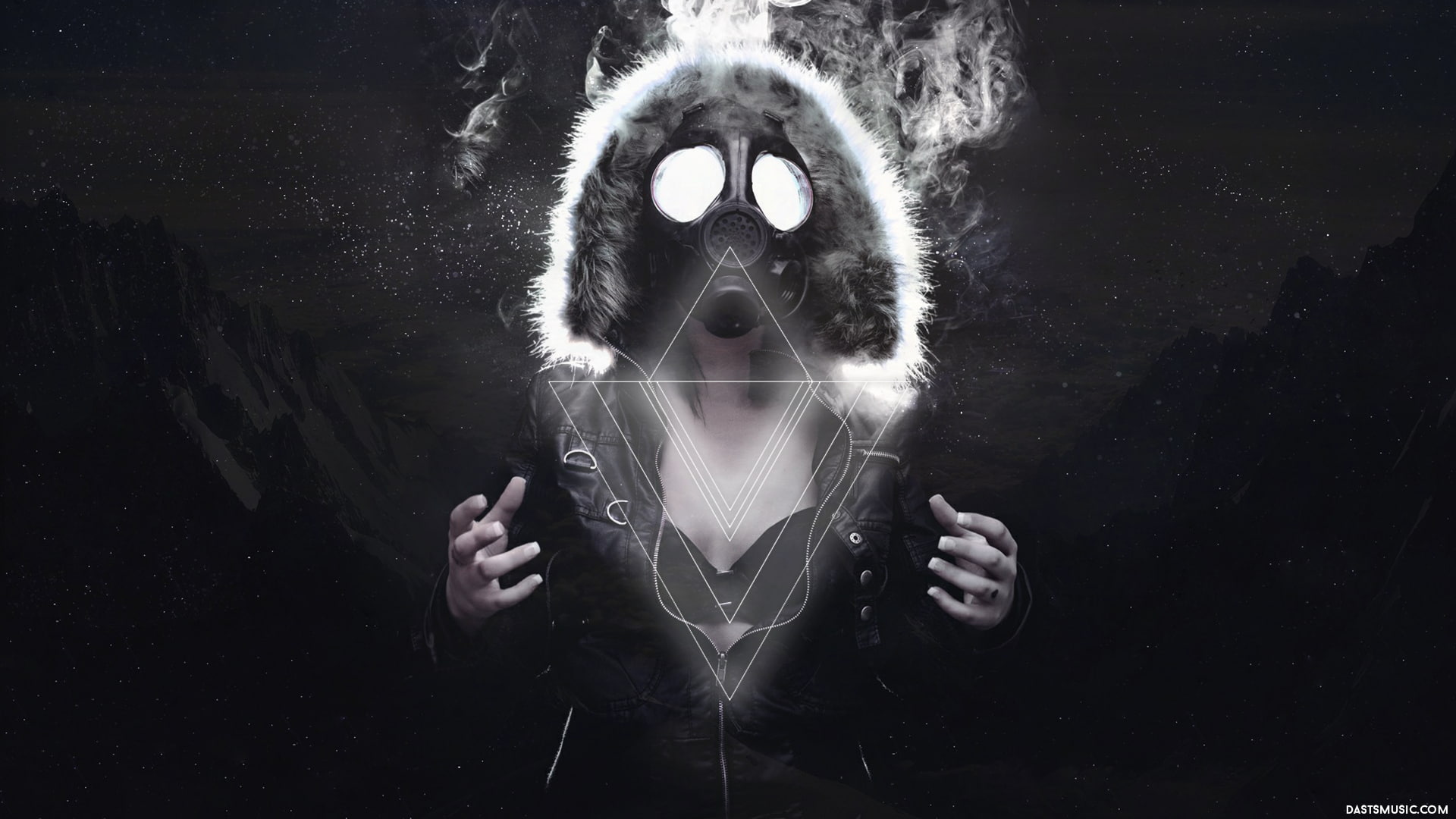 1080P, Dast, Gasmasks Music, Wallbase, music, Dubstep, Gas Masks, HD Wallpaper