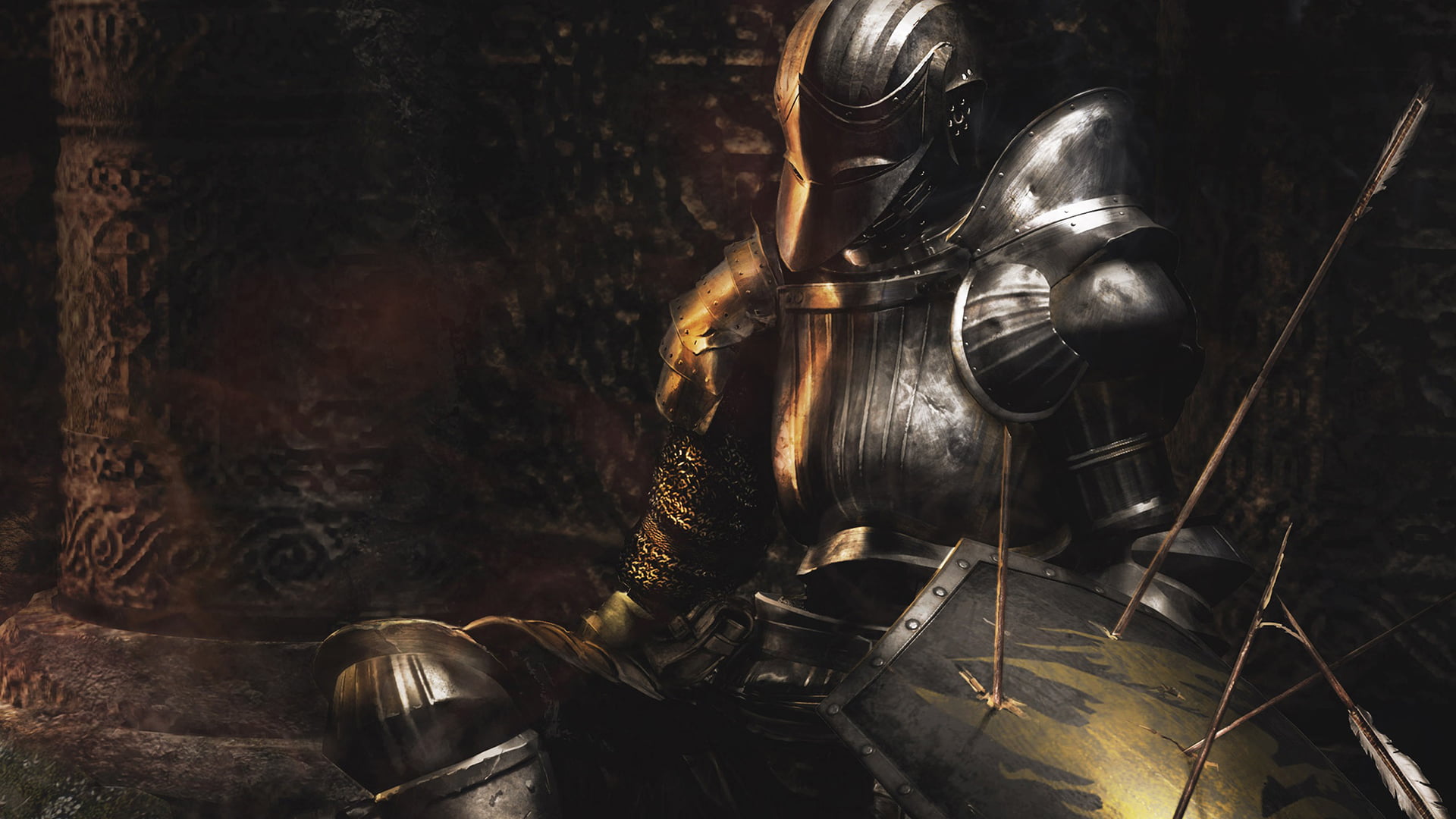 history, male likeness, breastplate, human representation, fashion, fantasy, 1080P, architecture, mask, old, technology, people, art and craft, adult, HD Wallpaper