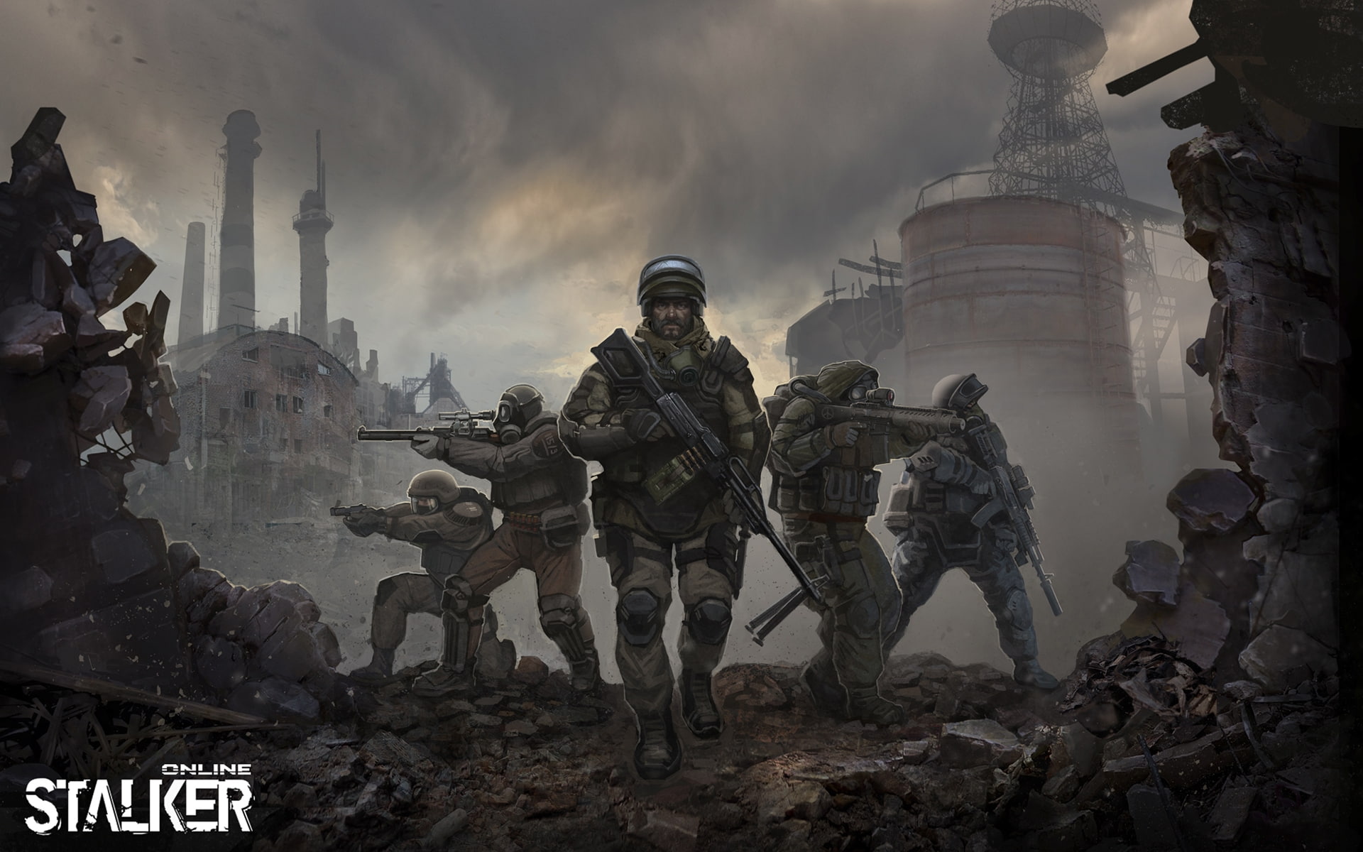  soldiers, online, stalker, game, 1080P, HD Wallpaper