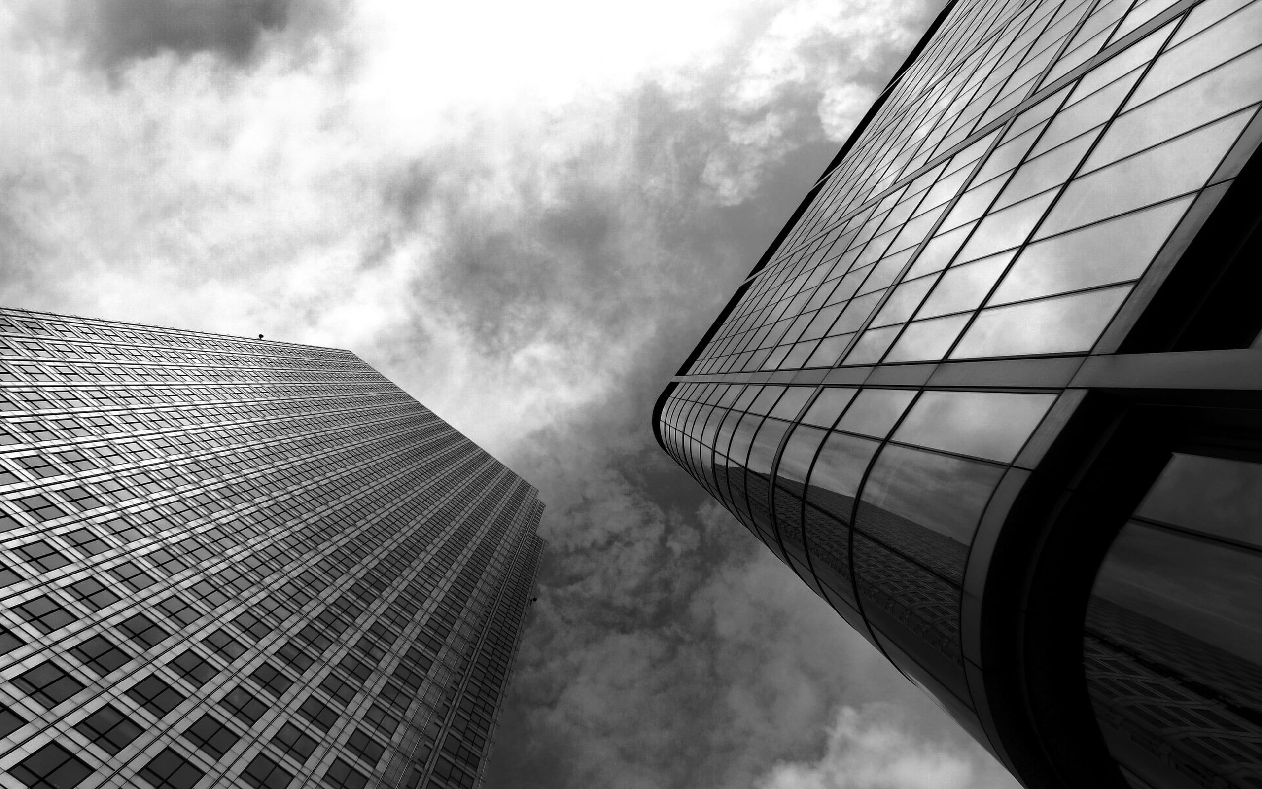 low, connection, outdoors, tower, day, photography, office building exterior, building, architecture, sky, city, directly below, low angle view, no people, HD Wallpaper