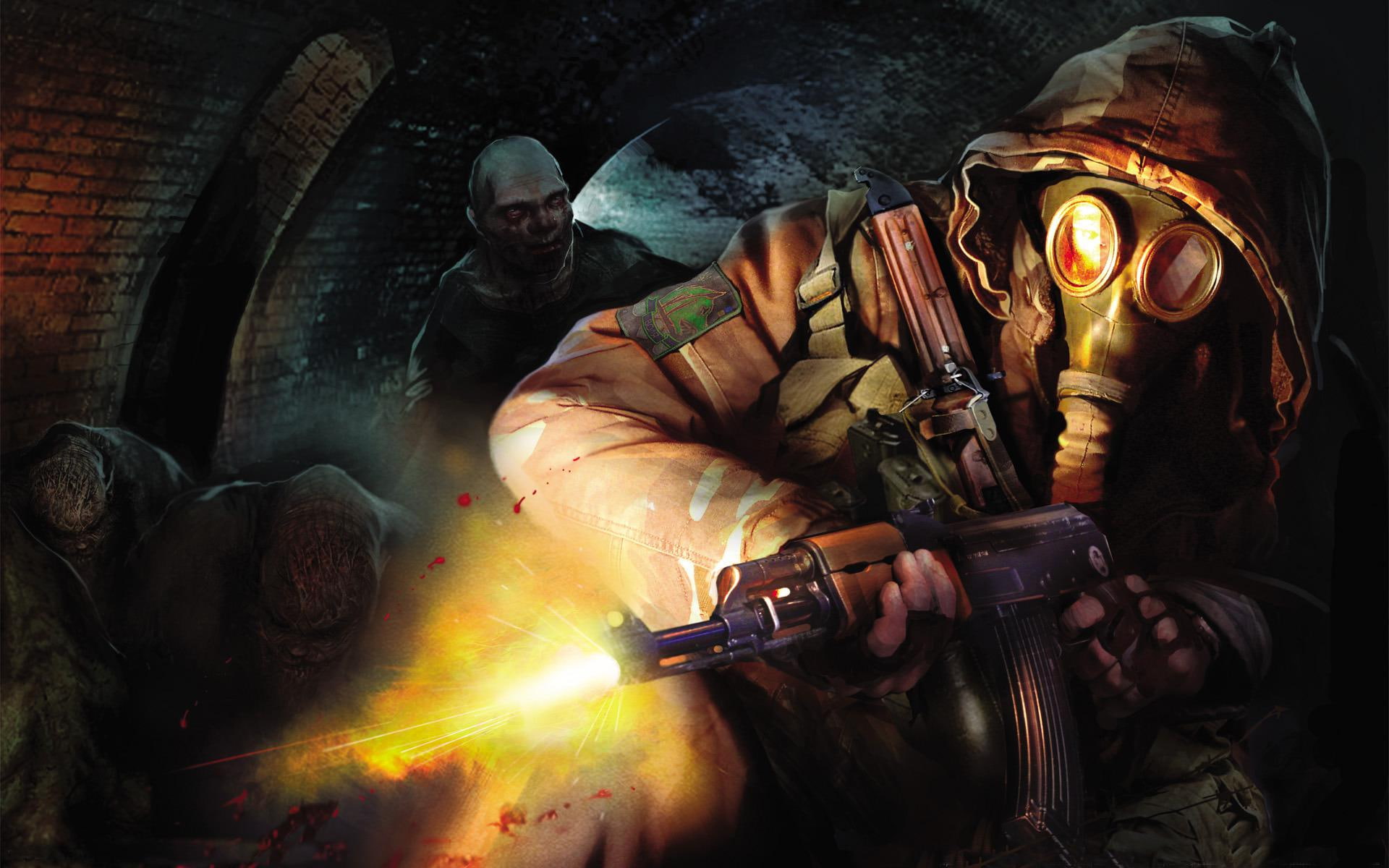 1920x1200, stalker, r, k, 1080P, clear, e, clear sky, battlefield, sky, games, l, s.t.a.l.k.e.r, t, s, HD Wallpaper