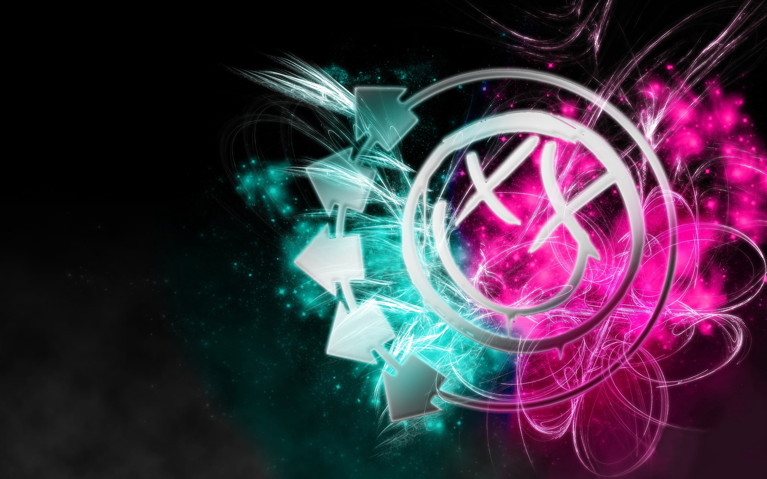 nebula, illuminated, computer Graphic, white, multi Colored, exploding, symbol, circle, surreal, motion, body part, illustration, fractal, shiny, blue, HD Wallpaper