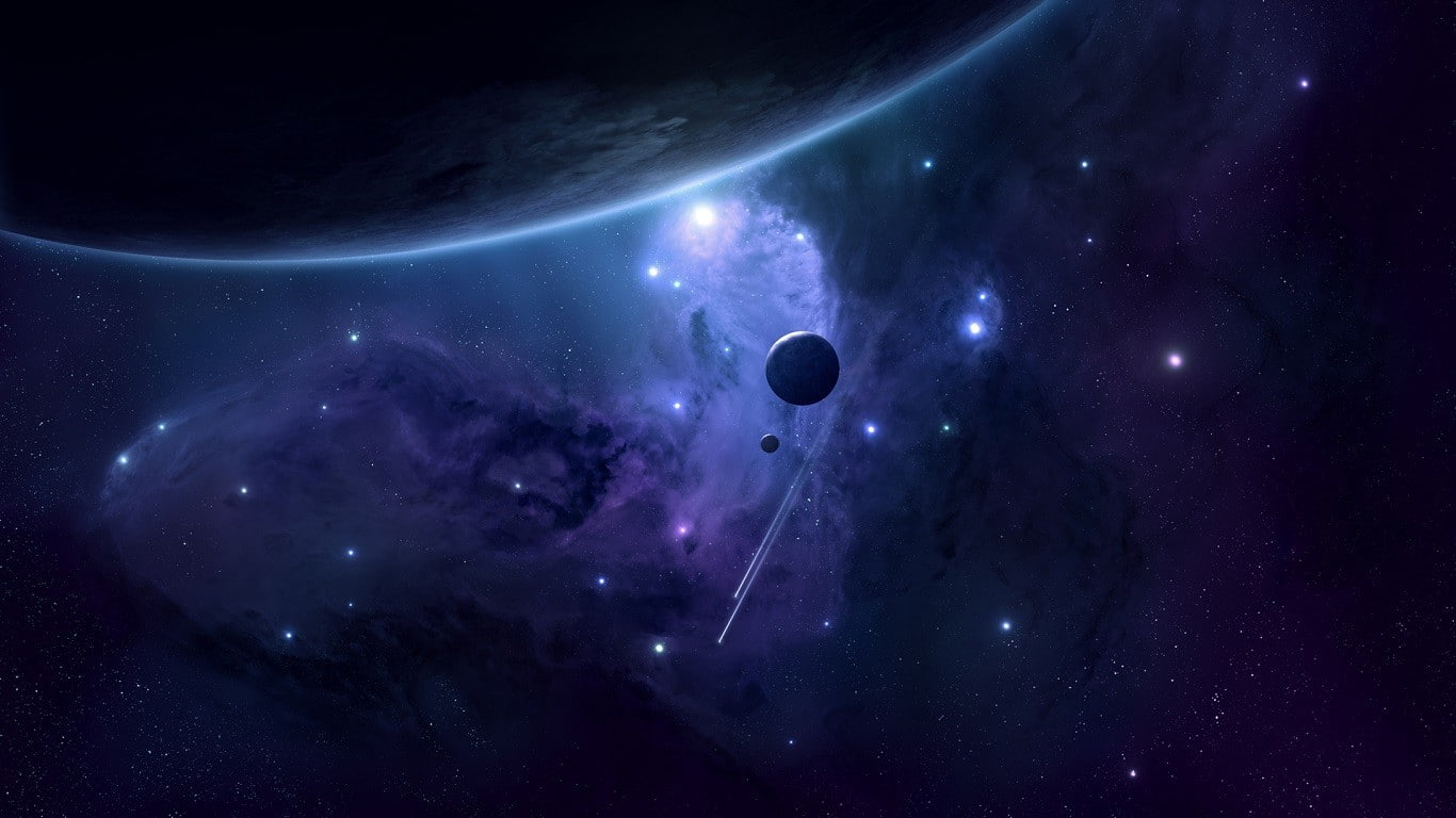 digital art, nebula, JoeyJazz, space, 720P, space art, HD Wallpaper