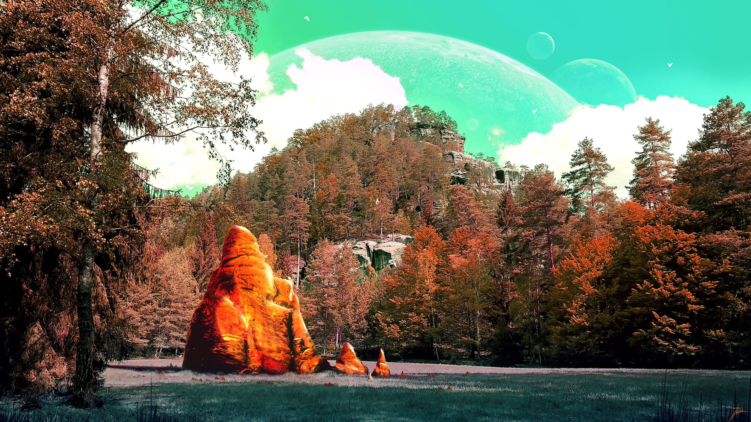 No Mans Sky NEXT, JoeyJazz, 2K, landscape, HD Wallpaper
