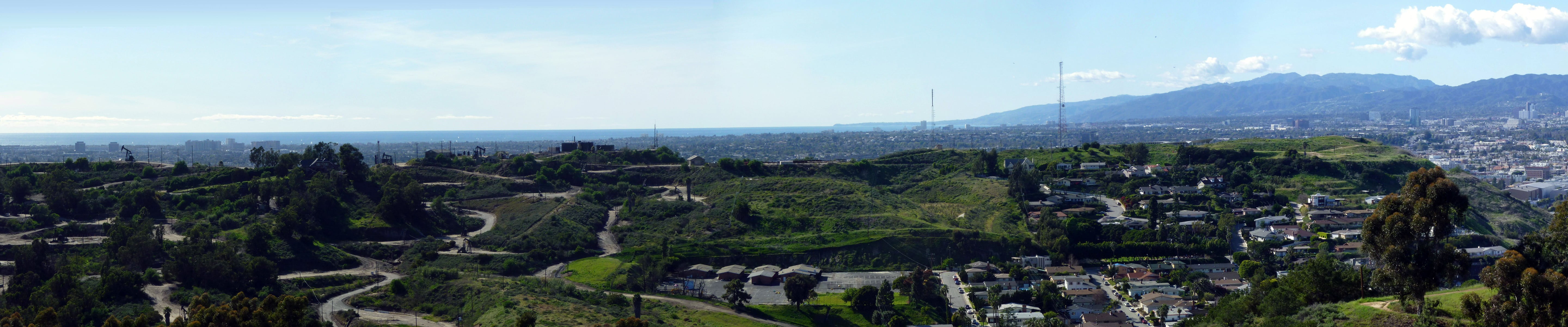 cityscape, sky, building exterior, beauty in nature, nature, scenics - nature, outdoors, panoramic, 5K, day, rock, built structure, green, environment, HD Wallpaper