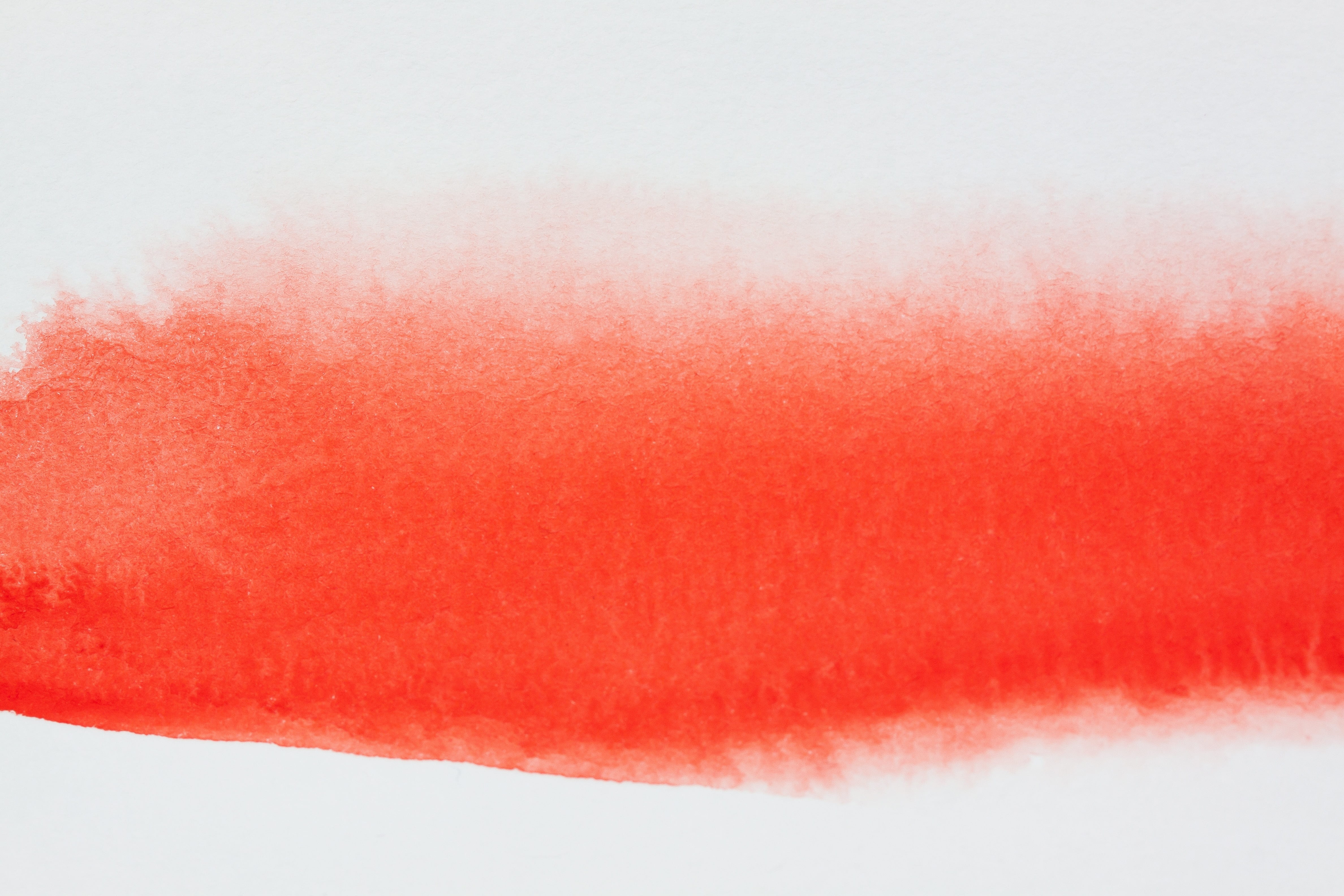 paint, run, no people, nature, abstract, 4K, creativity, colored background, color, red, watercolor, background, art and craft, watercolour, watercolor painting, HD Wallpaper