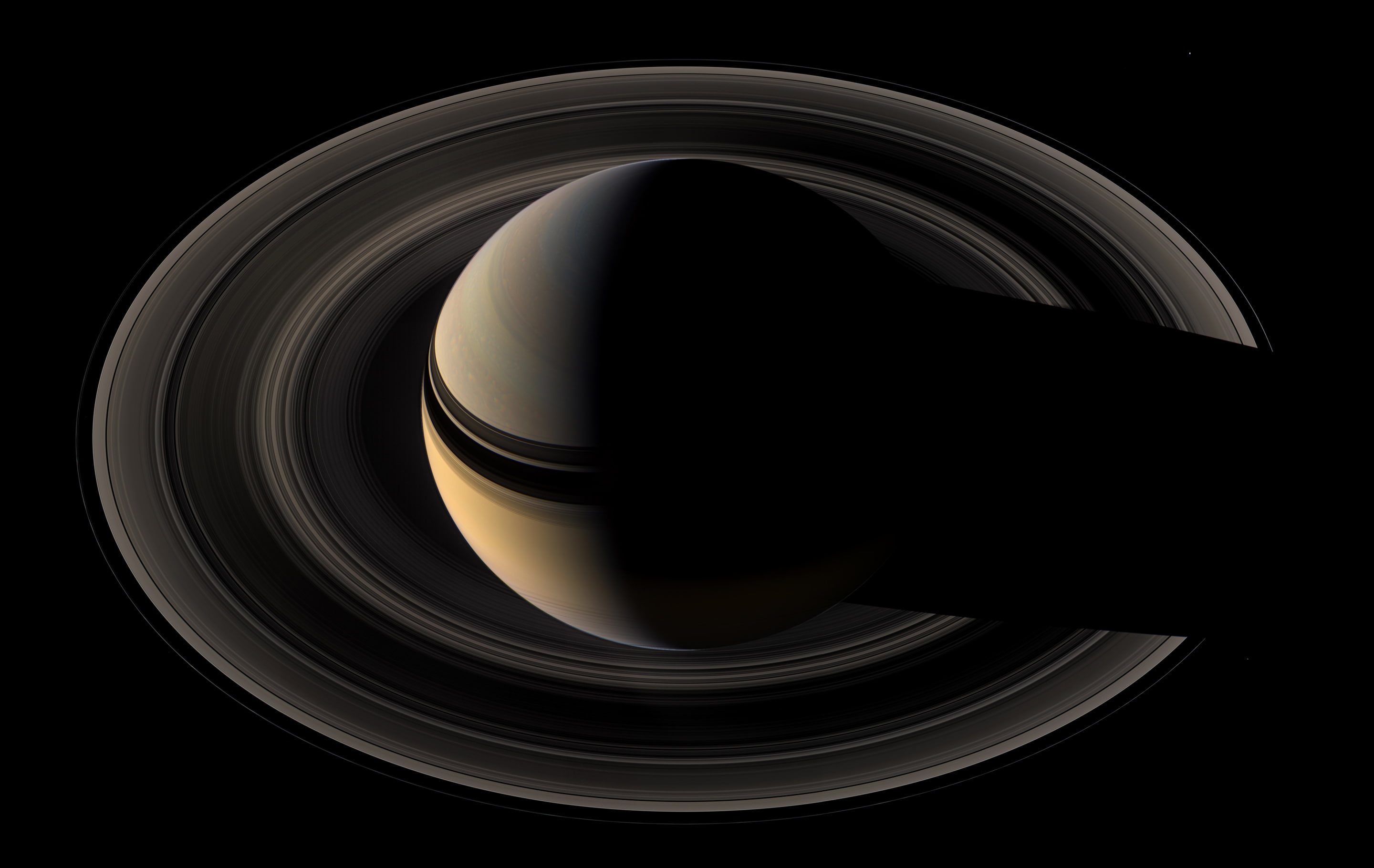 2K, NASA, Saturn, planet, photo, orbit, Cassini, ring, HD Wallpaper