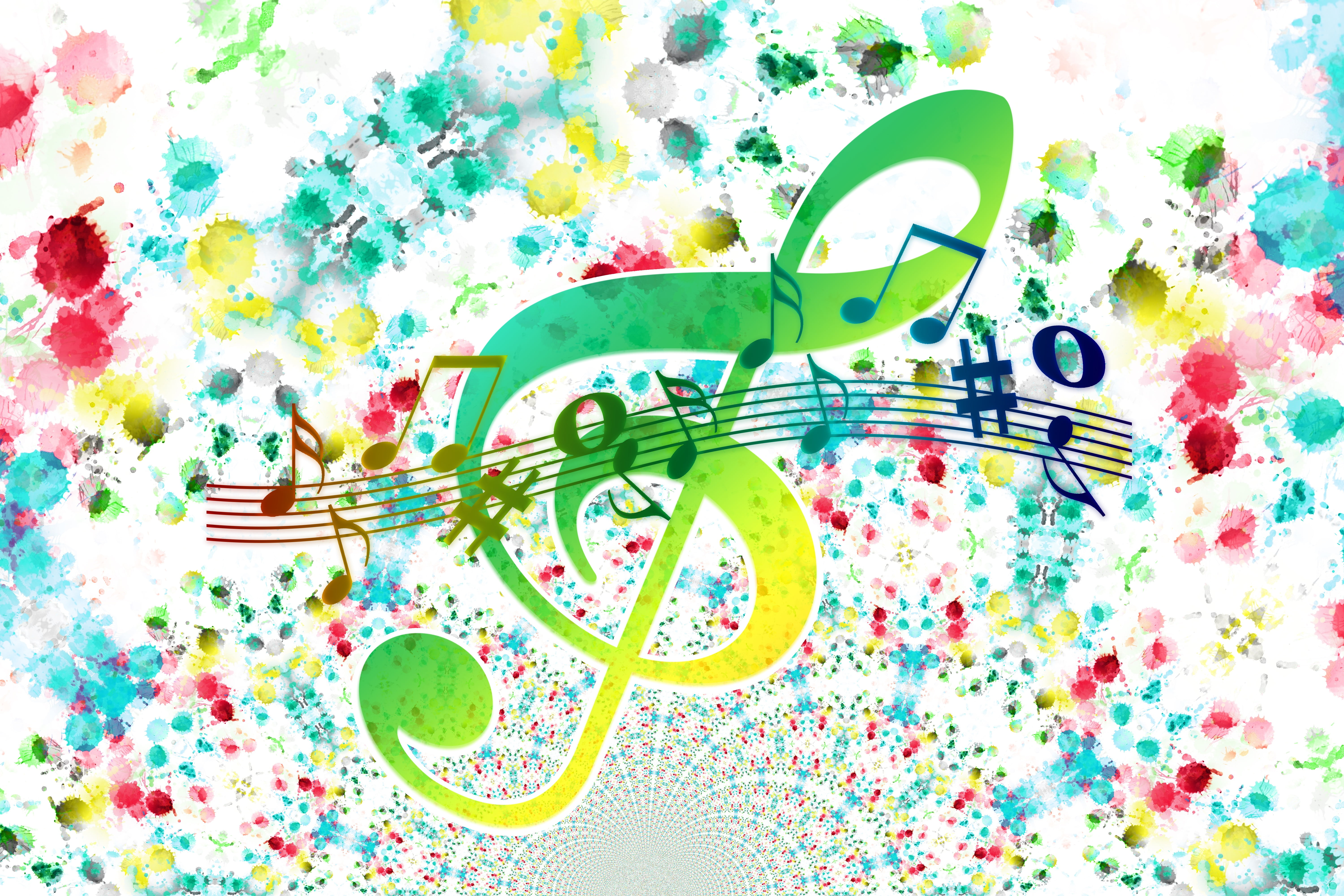 design Element, ornate, music, curve, notes, treble clef, creativity, animal, computer Graphic, art and craft, ribbon, backgrounds, note, 5K, white background, HD Wallpaper