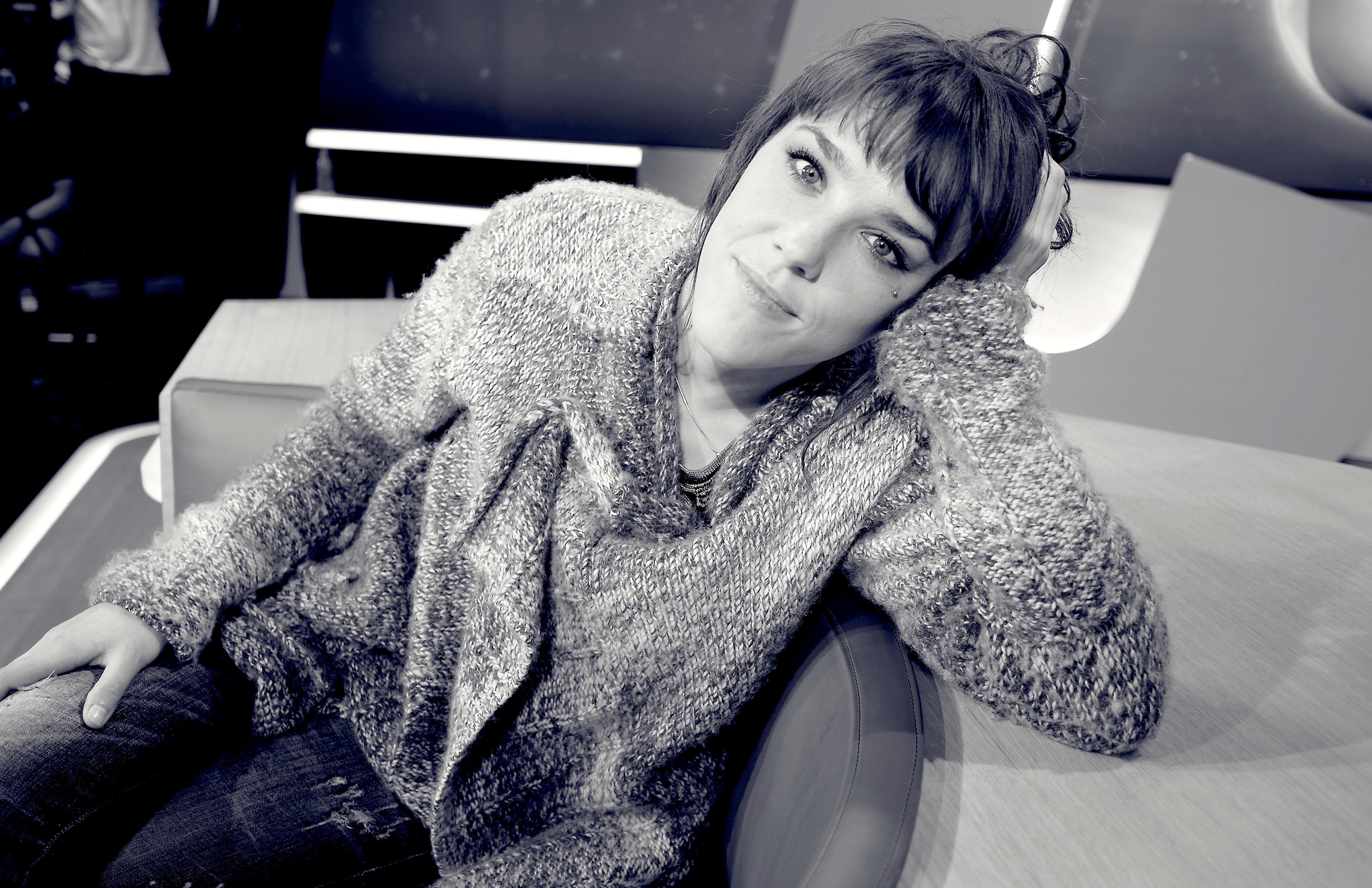 zaz, 4K, folk, singer, isabelle, jazz, bw, zheffrua, isabelle zheffrua, HD Wallpaper
