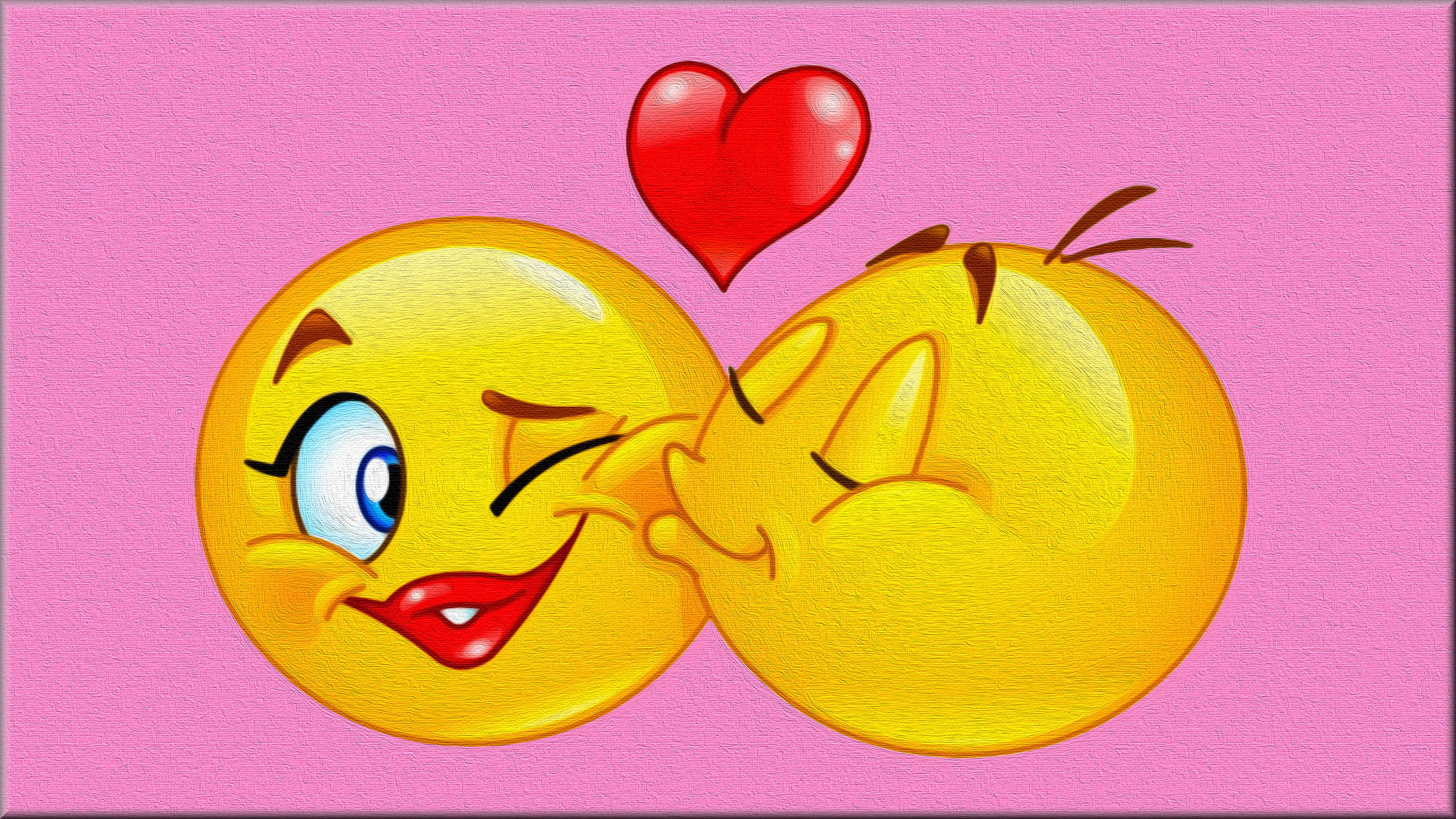 4K, Emoji, Smiley, Humor, HD Wallpaper