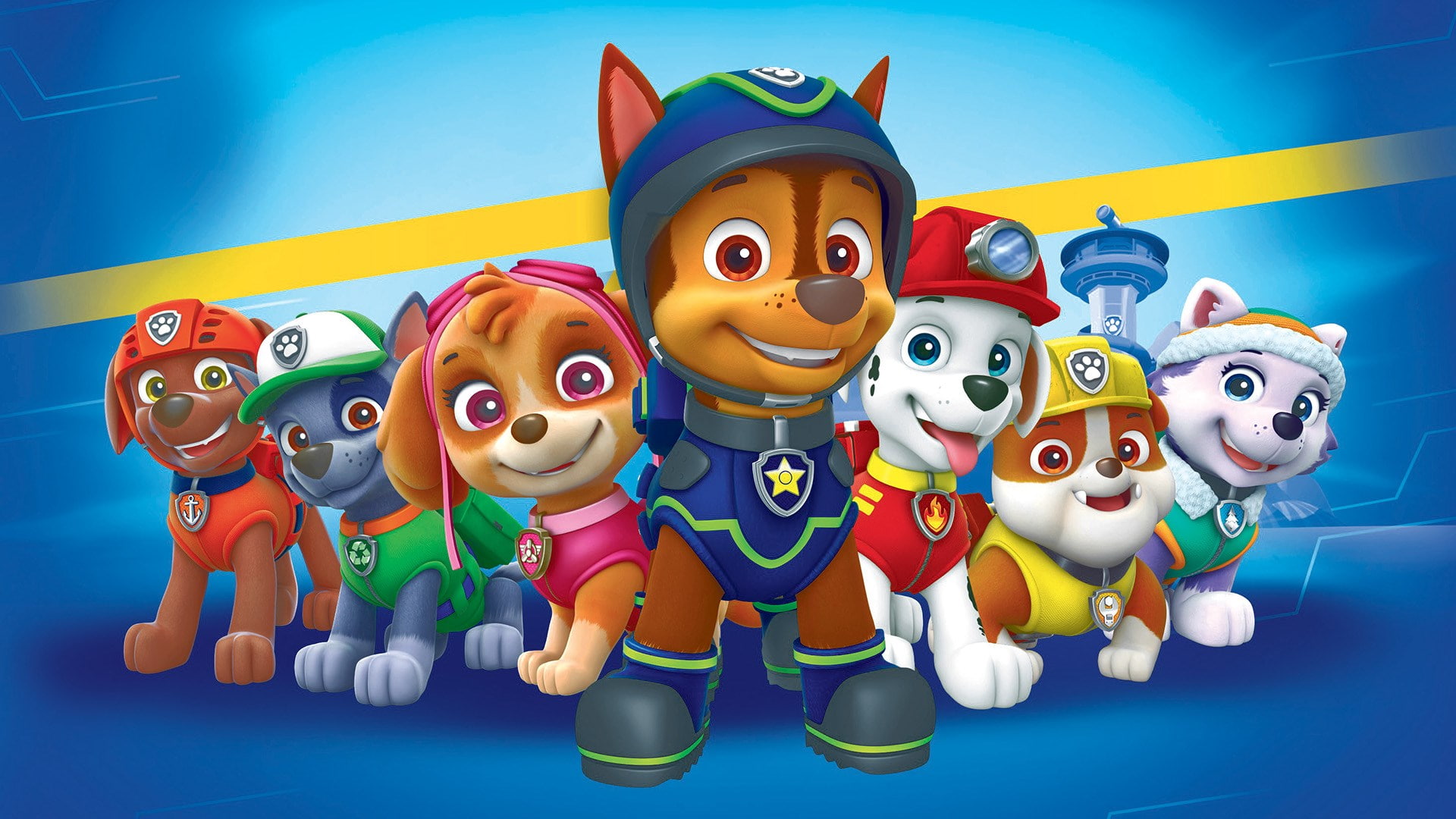1080P, paw patrol, HD Wallpaper