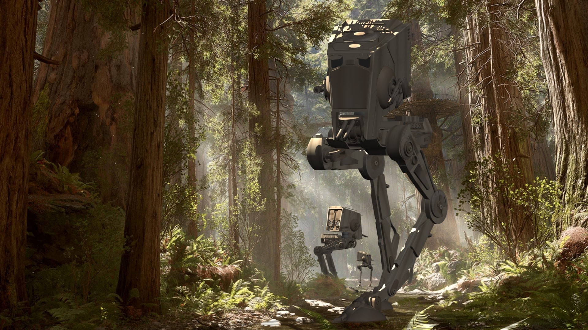 AT ACT Walker, 1080P, Star Wars, patrol, HD Wallpaper