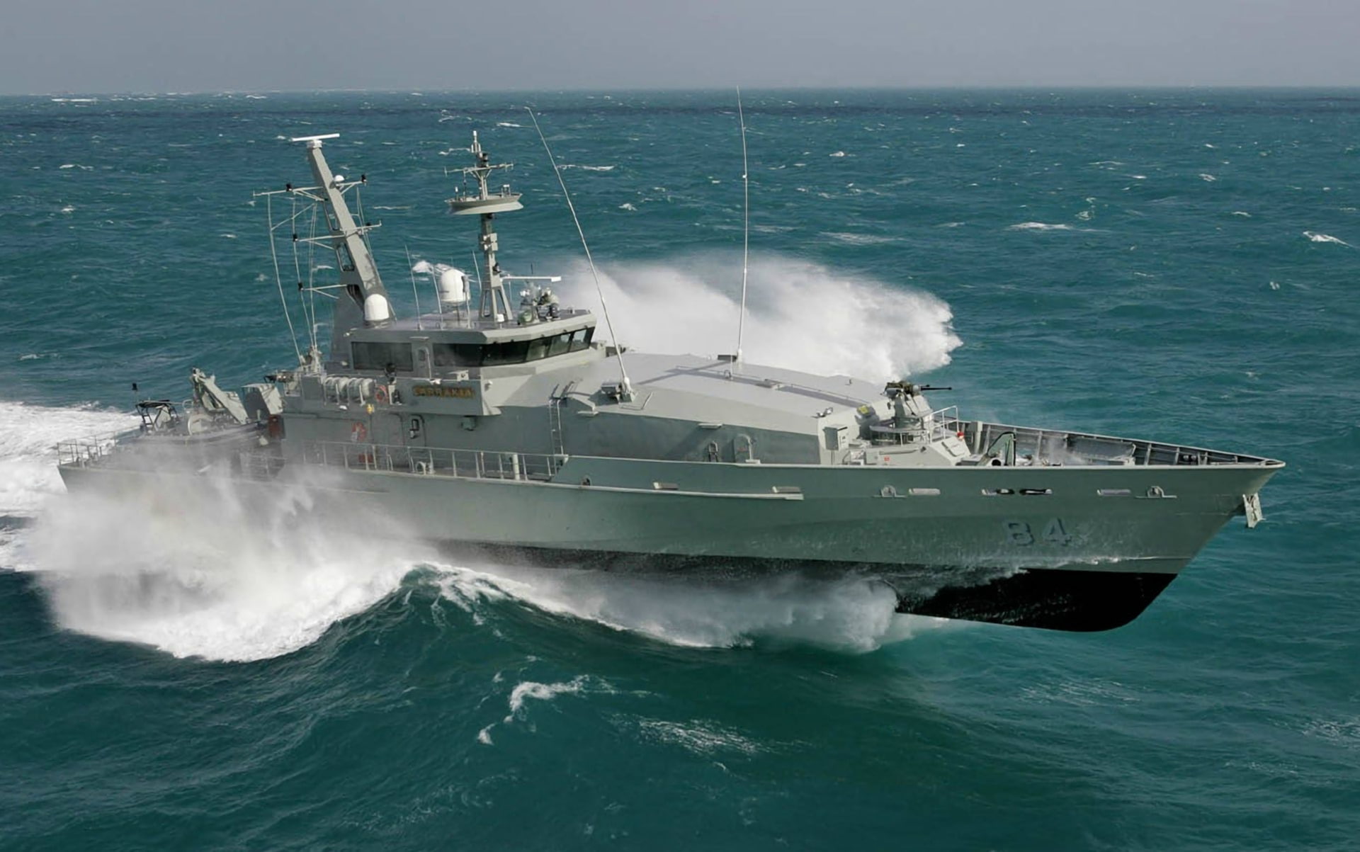 shipping, transportation, horizon, water, 1080P, aggression, horizon over water, business, HMAS Larrakia (ACPB 84), nautical vessel, Warships, military, HD Wallpaper