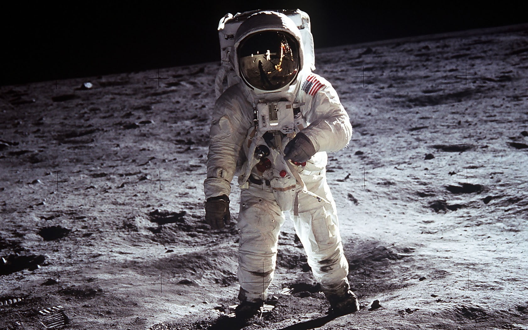 astronaut, moon, nasa, 720P, HD Wallpaper