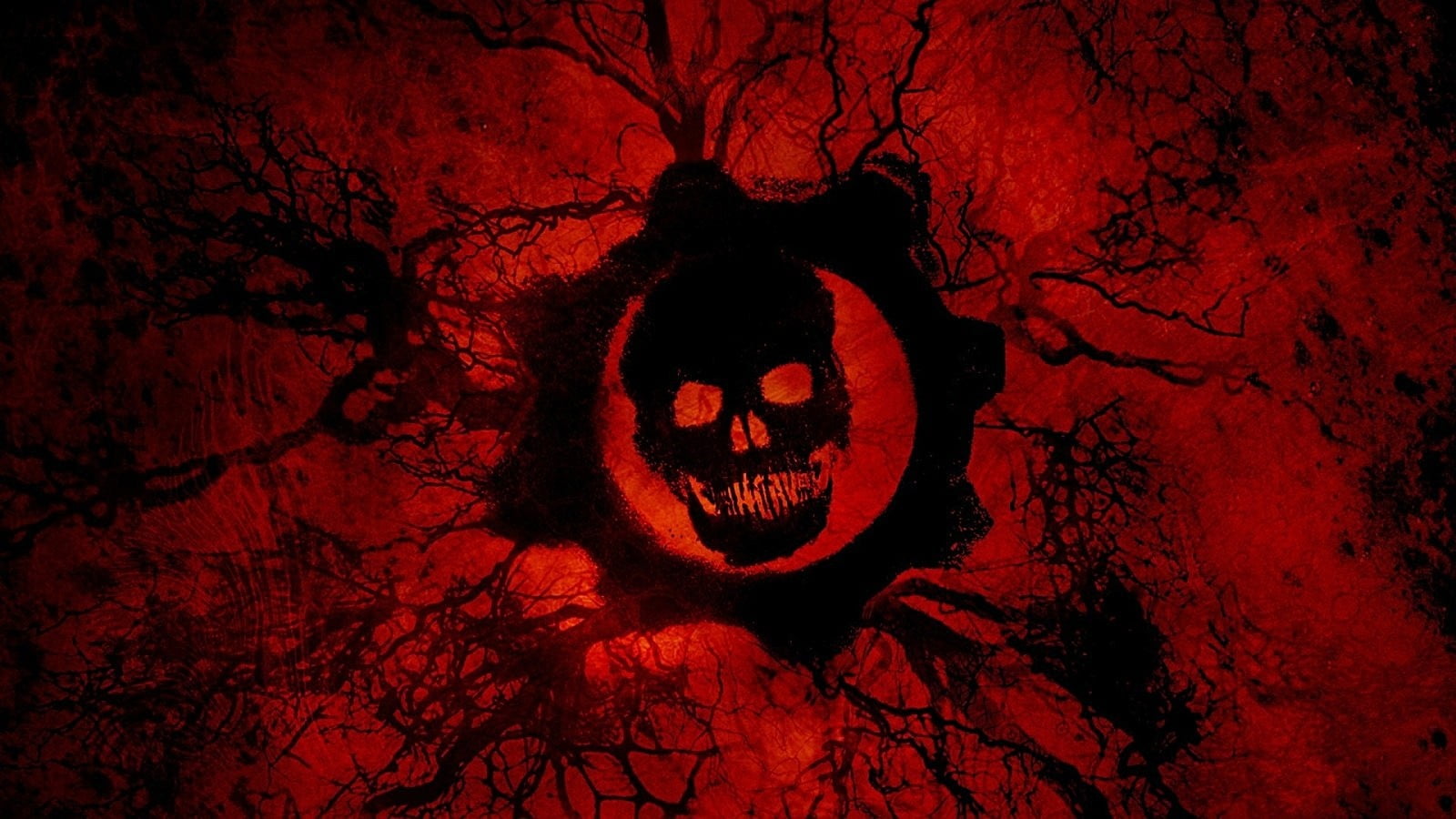 dirty, no people, red, dirt, Gears of War, gear, shape, 720P, spooky, emotion, body part, horror, halloween, dark, creativity, graphic, night, HD Wallpaper