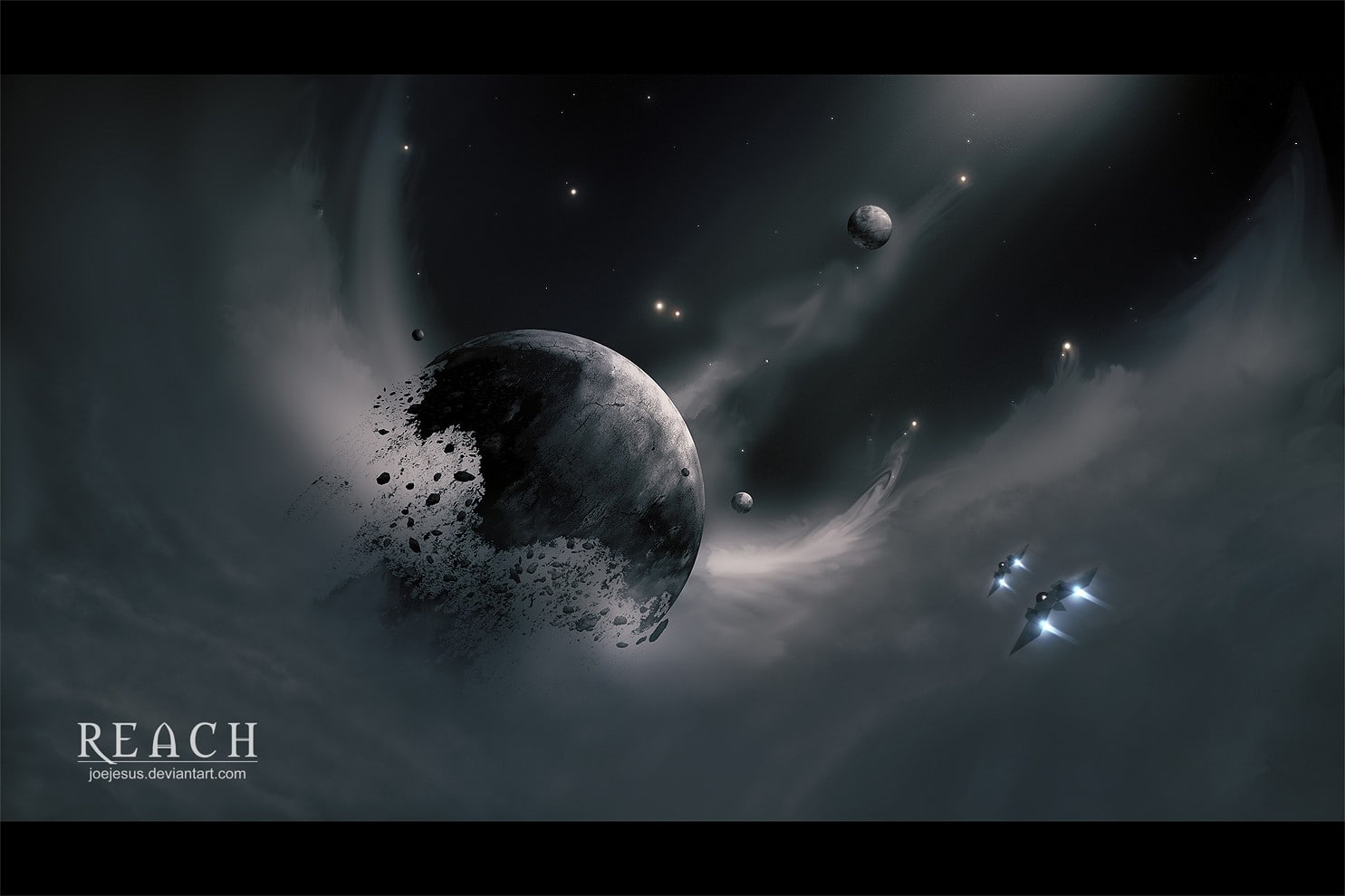 spacescapes joeyjazz, 720P, HD Wallpaper