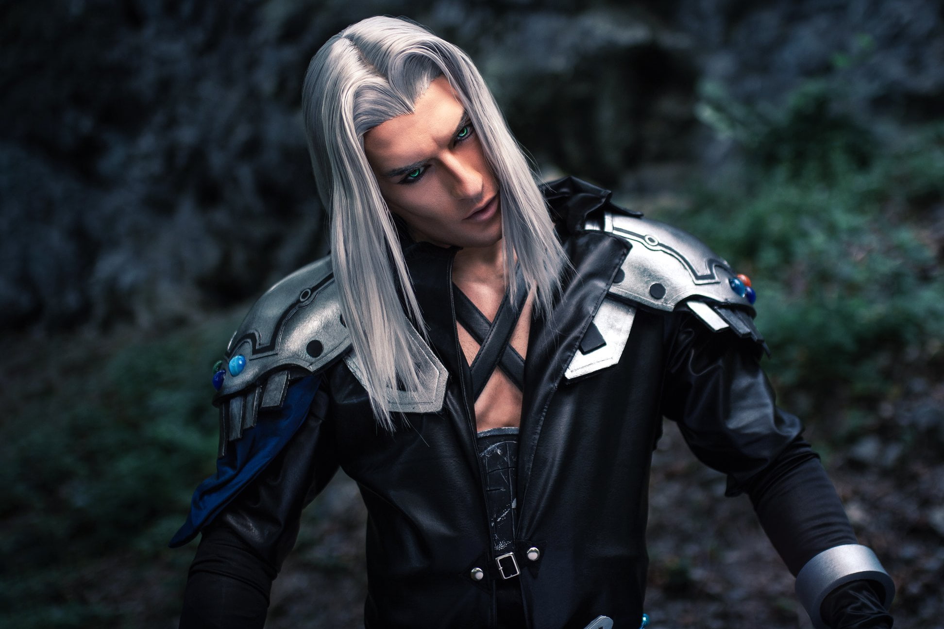 leather, hairstyle, video game characters, land, 1080P, women, warrior, young adult, standing, leisure activity, beautiful woman, real people, video games, HD Wallpaper