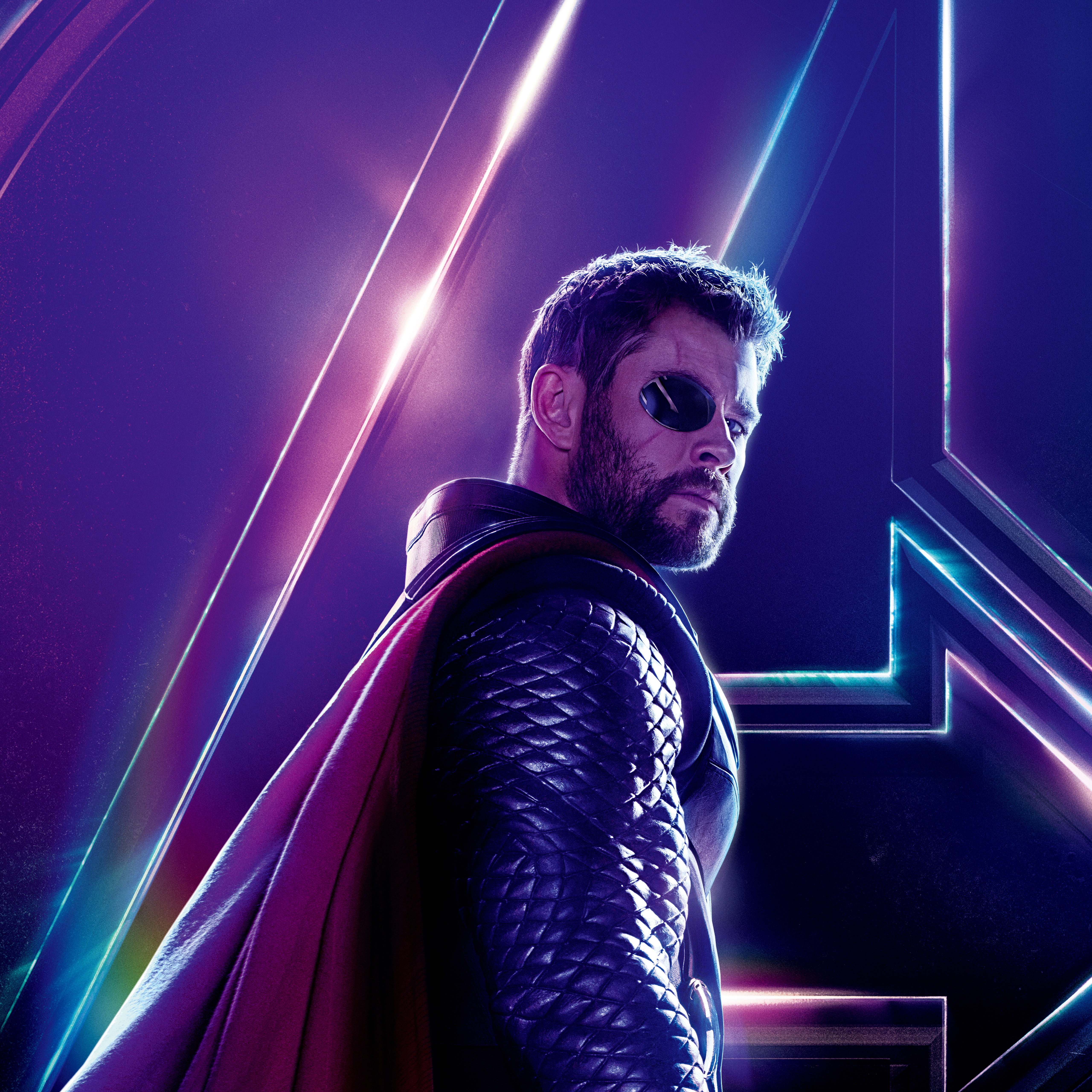 5K, Thor, 4K, Avengers: Infinity War, 5K, Chris Hemsworth, Phone HD Wallpaper