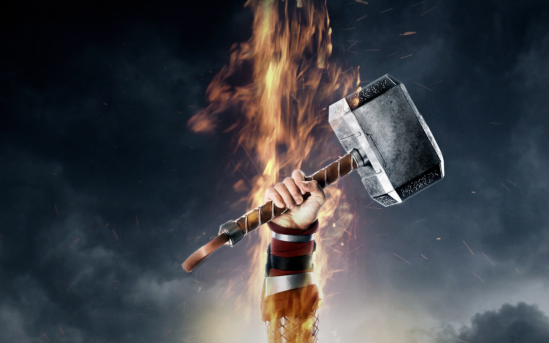 thor, 1080P, world, dark, HD Wallpaper
