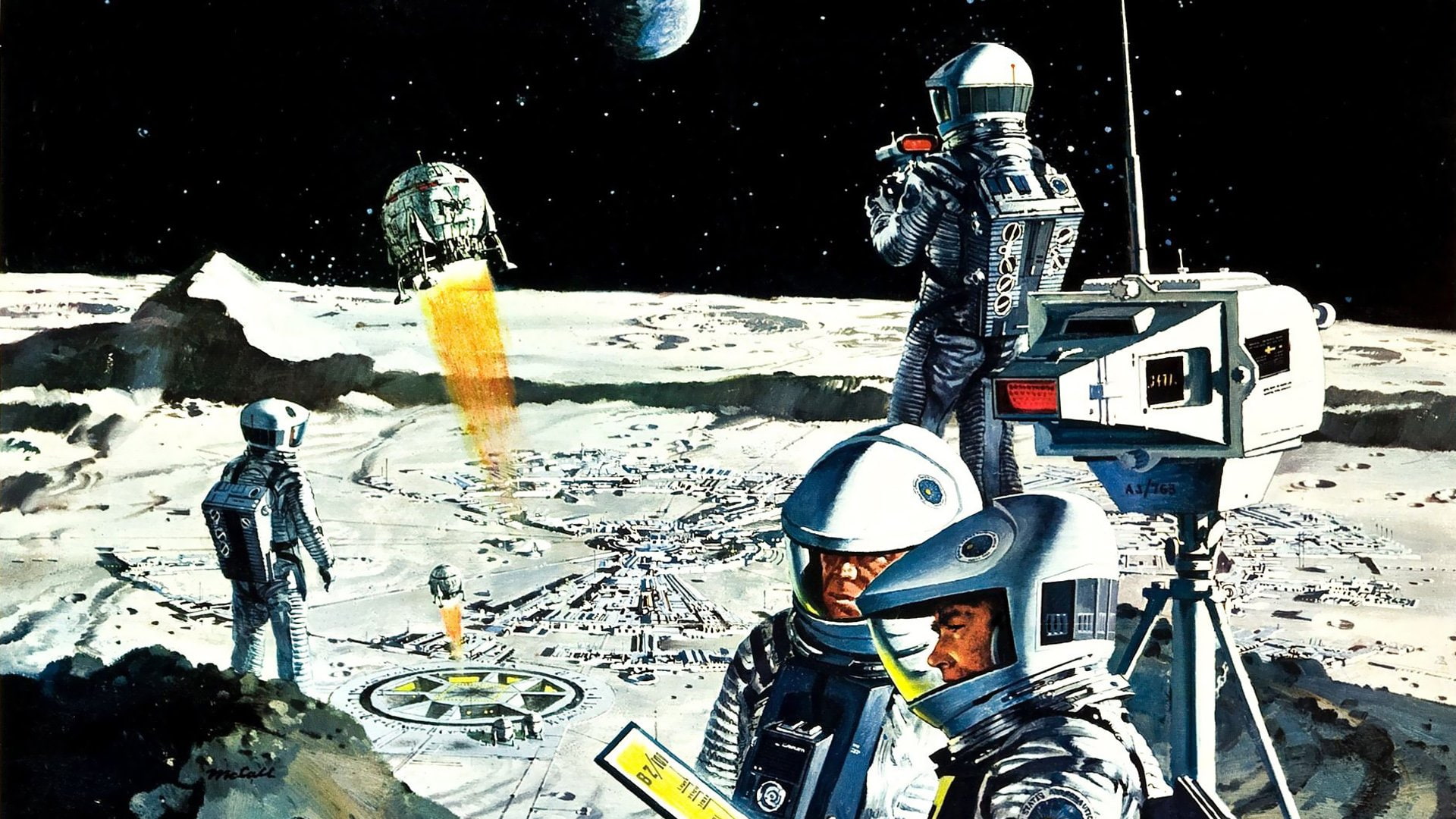 2001: A Space Odyssey, 1080P, Movie, HD Wallpaper