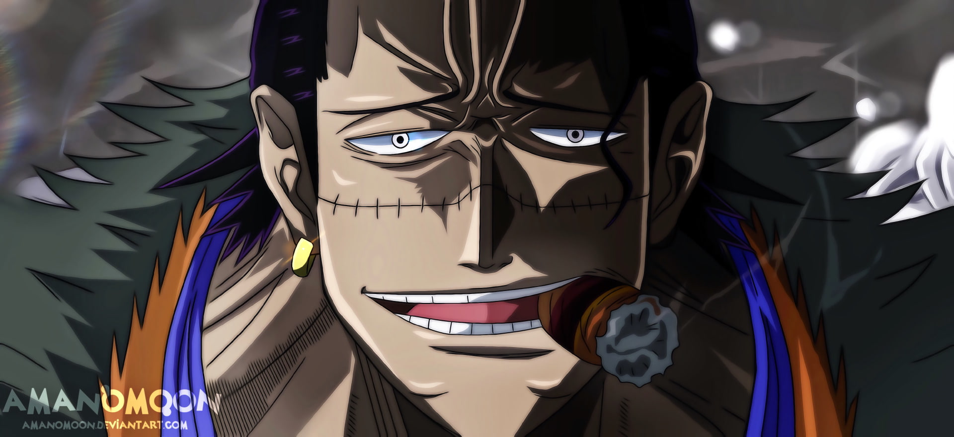 Anime, Crocodile (One Piece), 1080P, One Piece, HD Wallpaper