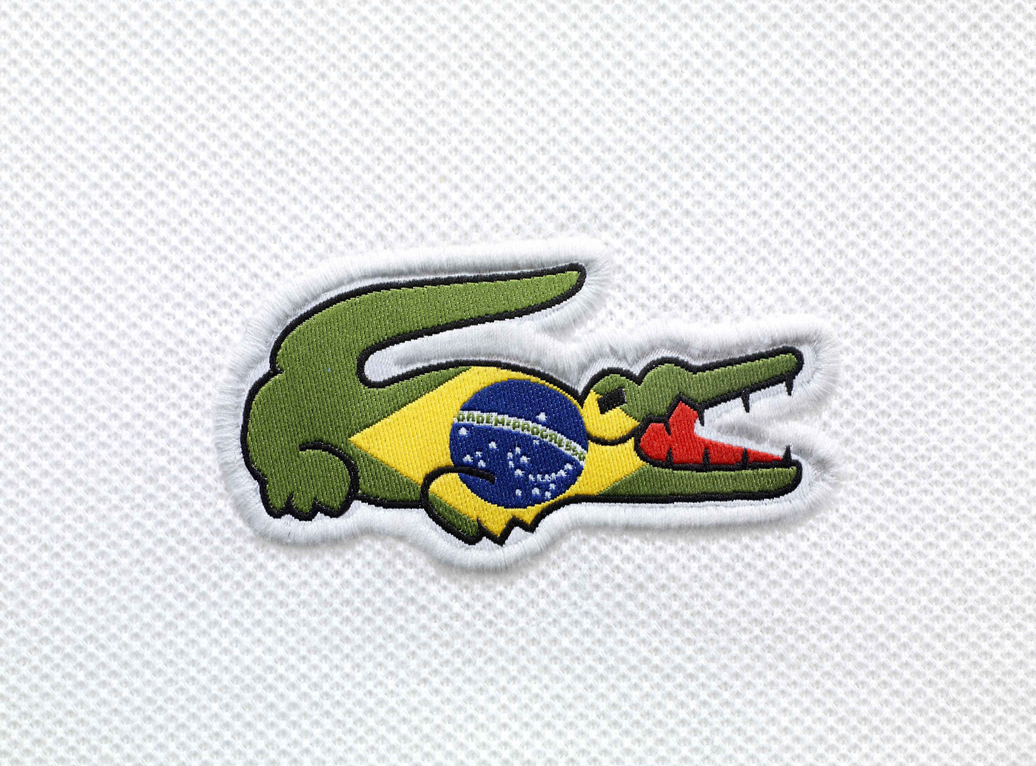 Crocodile, Misc, Lacoste, Flag Of Brazil, 2K, HD Wallpaper