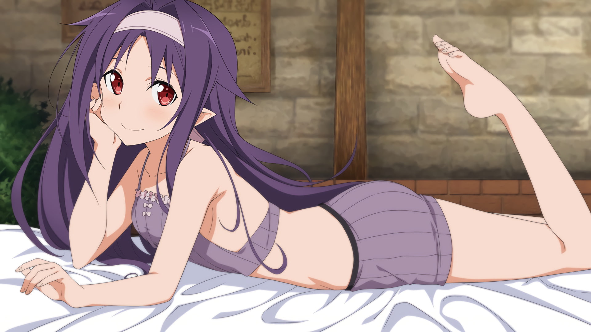 Yuuki Konno, 1080P, Sword Art Online II, Sword Art Online, HD Wallpaper