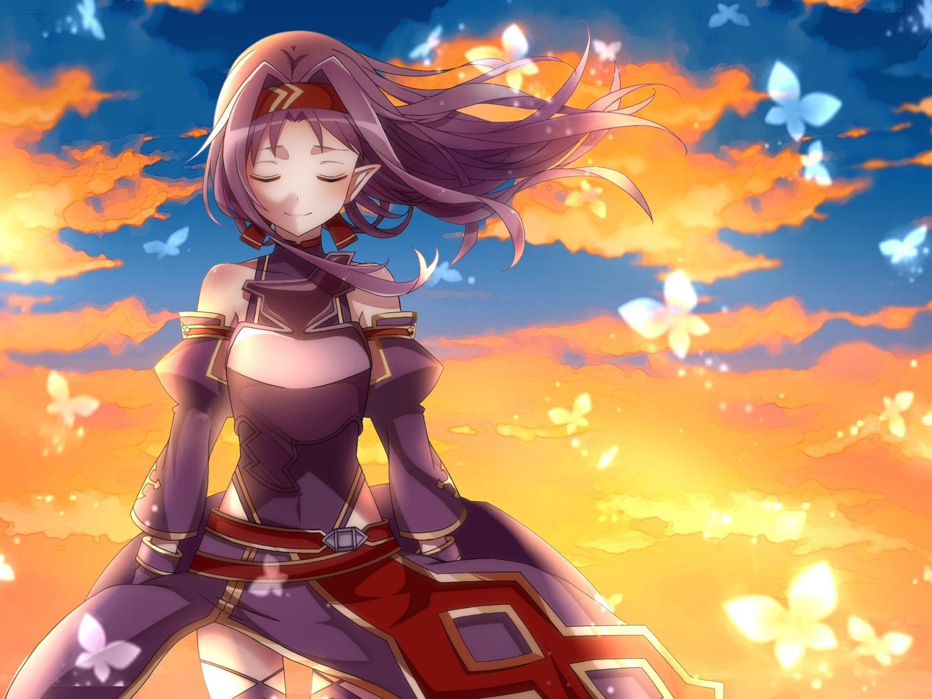 Sword Art Online, Sword Art Online II, Yuuki Konno, 1080P, HD Wallpaper