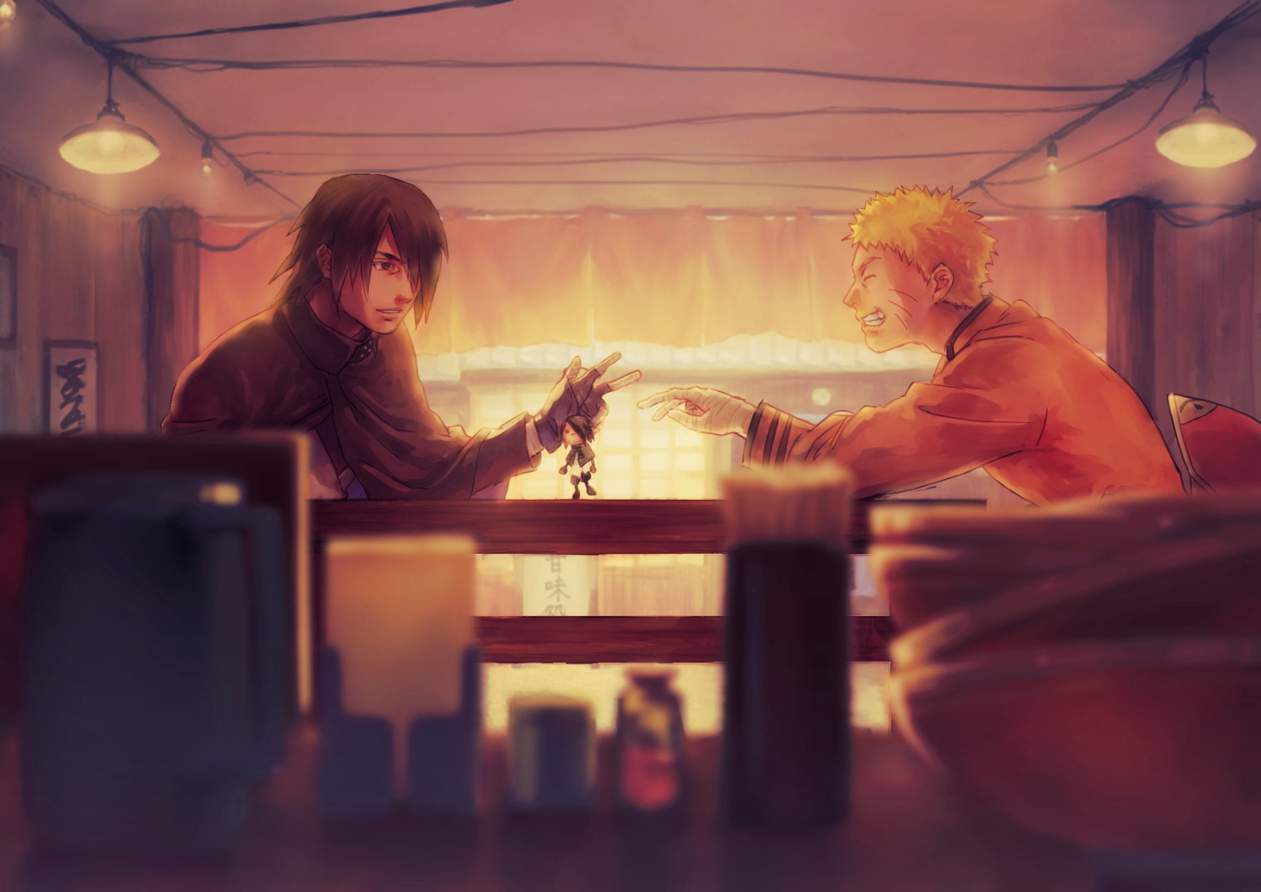 gloves, 720P, one, sasuke, fingerless, uchiha, uzumaki, eye, showing, naruto, HD Wallpaper