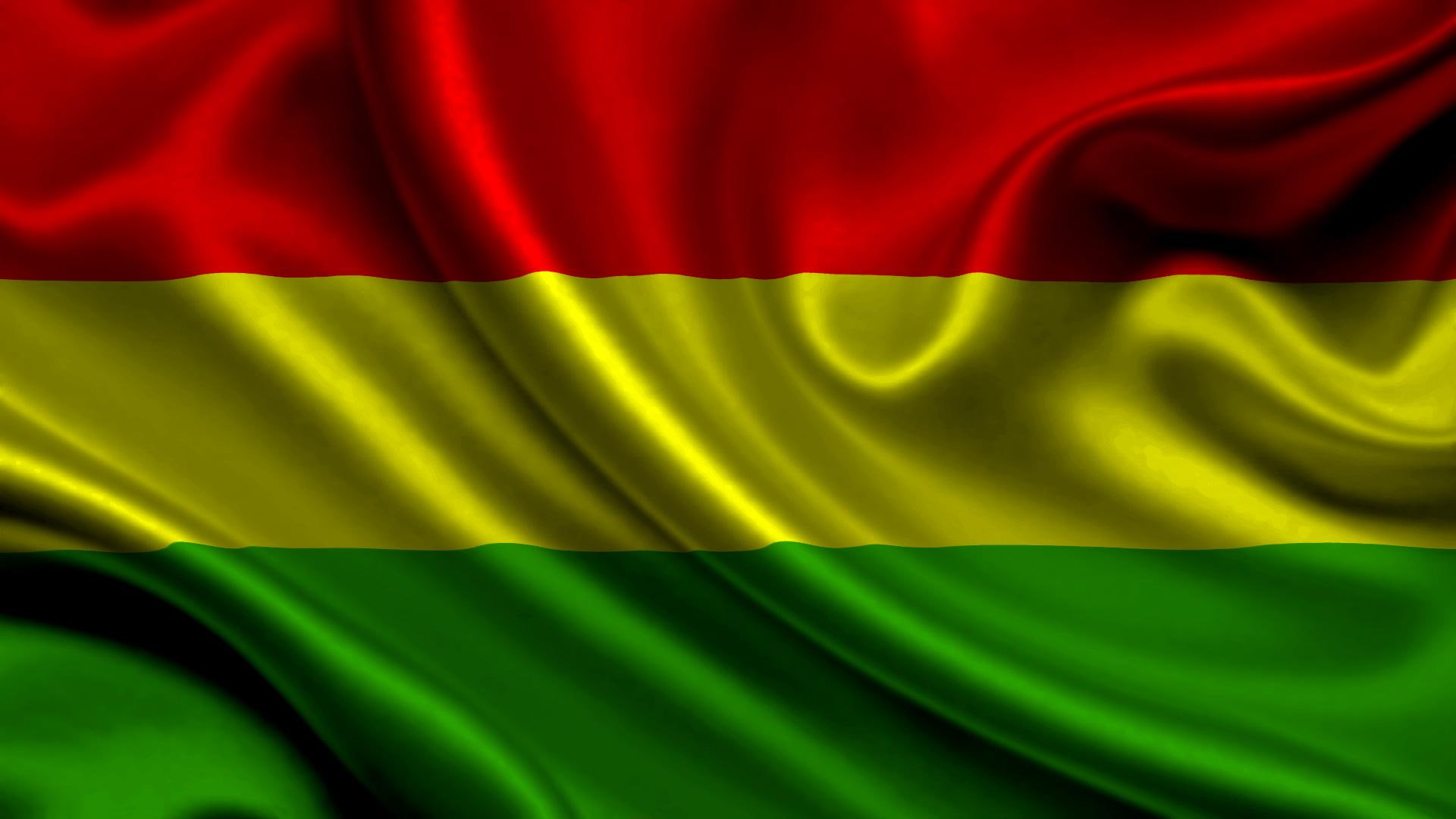 flag, 1080P, texture, country, 3d and abstract, bolivia, symbol, HD Wallpaper
