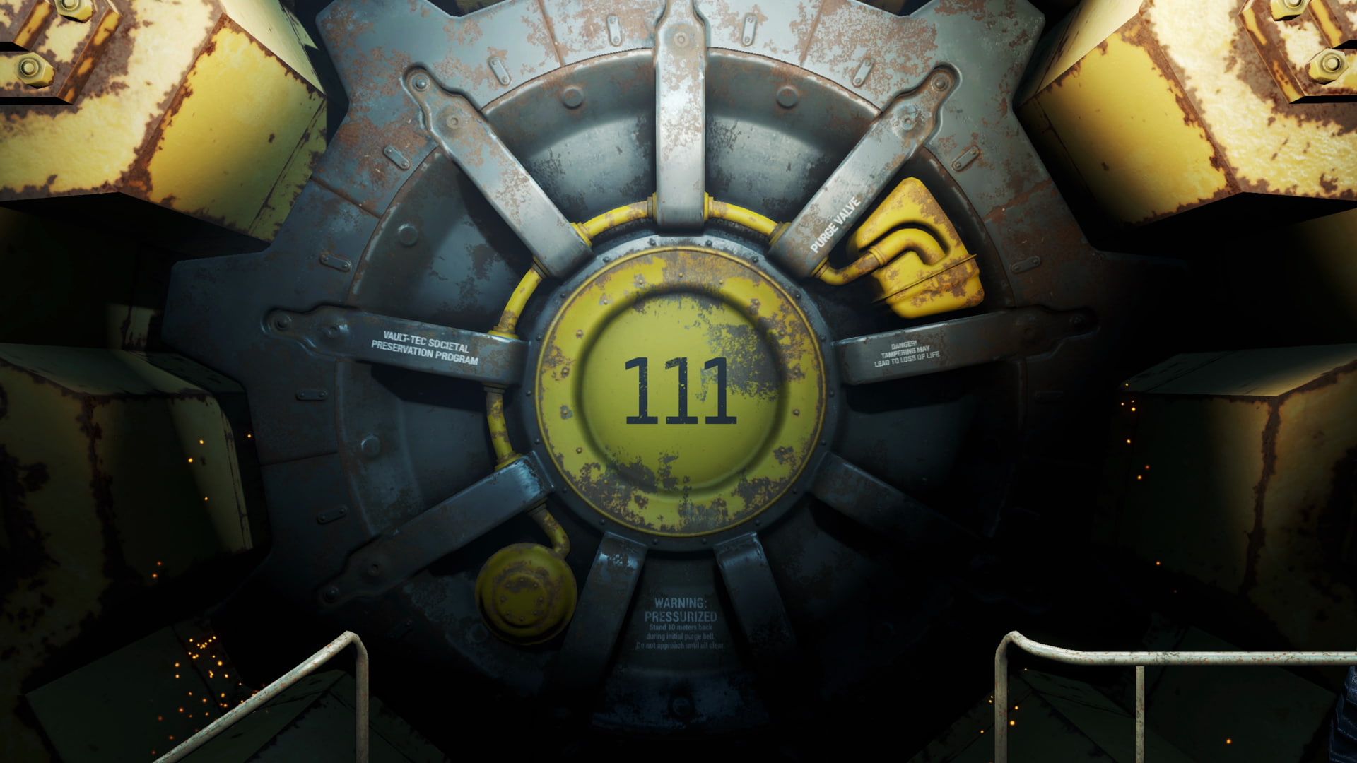 1080P, Vault 111, Fallout 4, video games, Fallout, HD Wallpaper