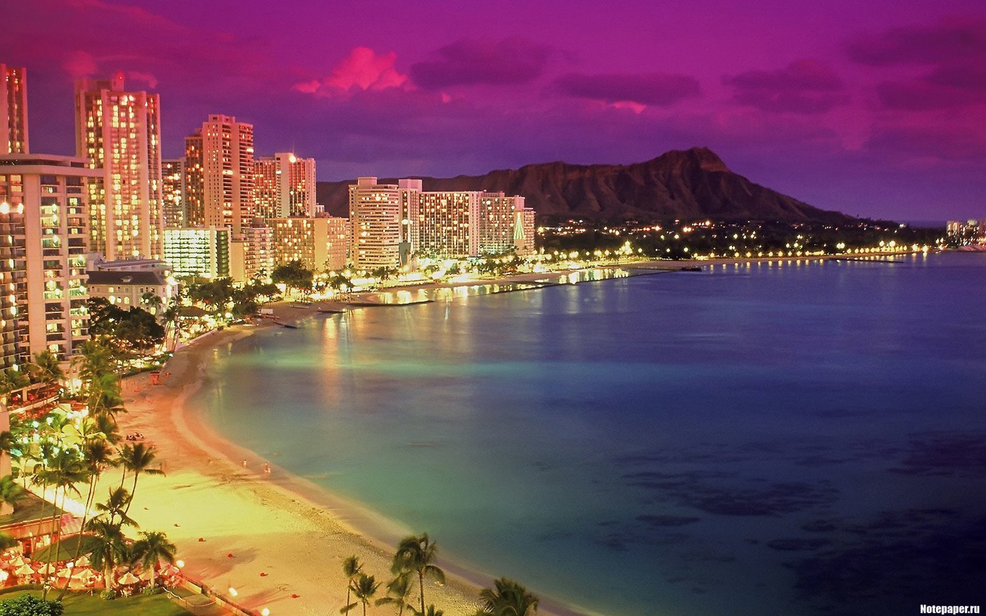 1080P, Cities, Hawaii, Waikiki, Honolulu, HD Wallpaper