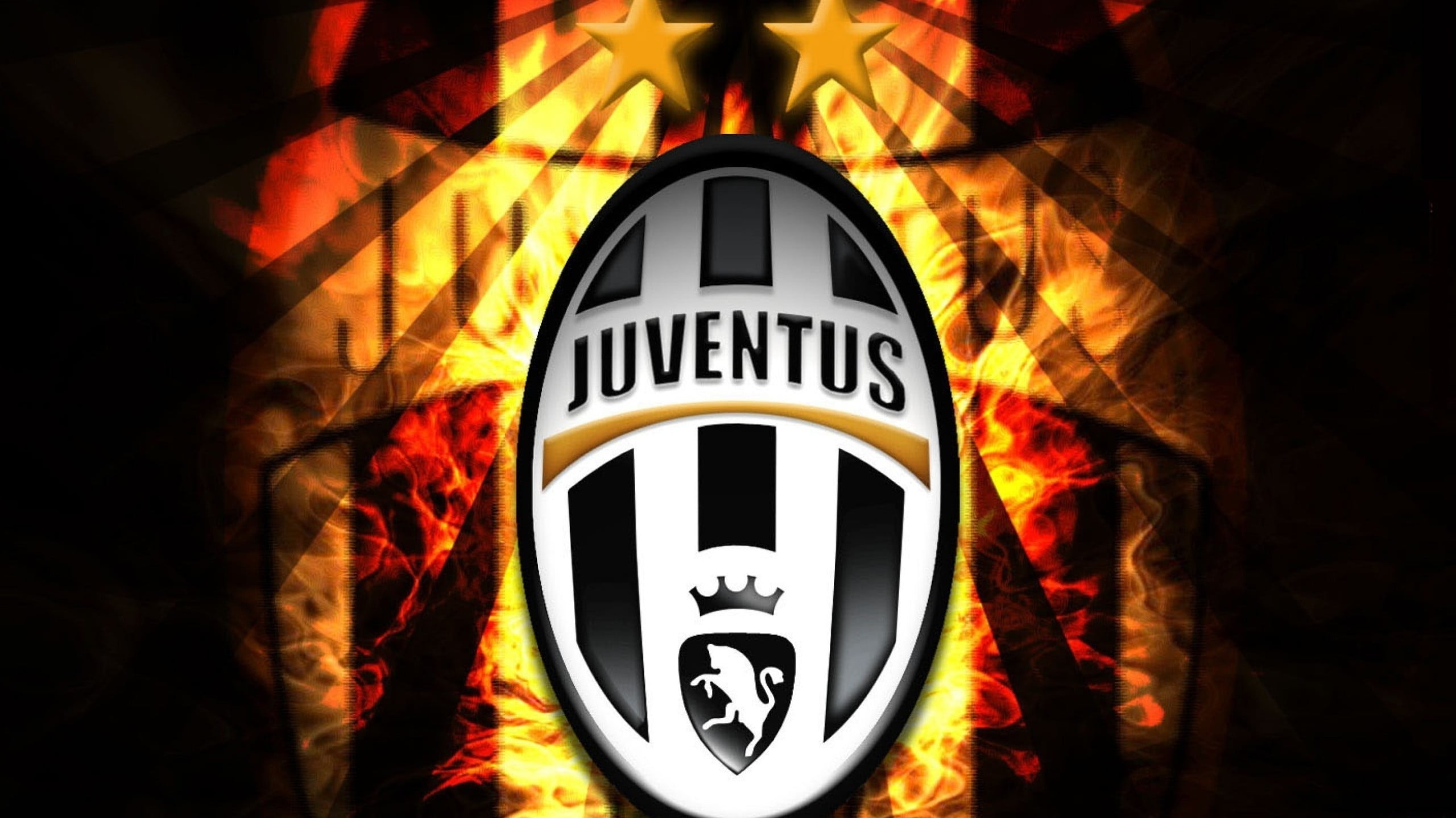 sport , heat - temperature, indoors, text, protection, 2K, sign, security, black, illuminated, black color, warning symbol, red, Juventus, fire, communication, HD Wallpaper
