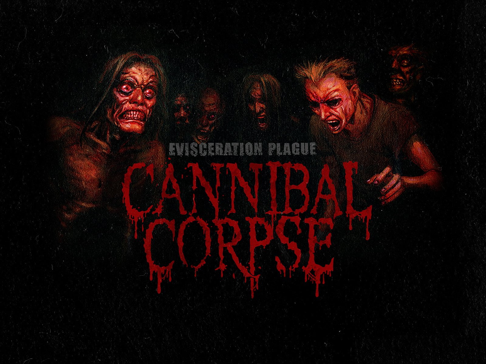poster, Dark, Horror, Band (Music), cannibal, corpse, Cannibal Corpse, Death Metal, 720P, HD Wallpaper